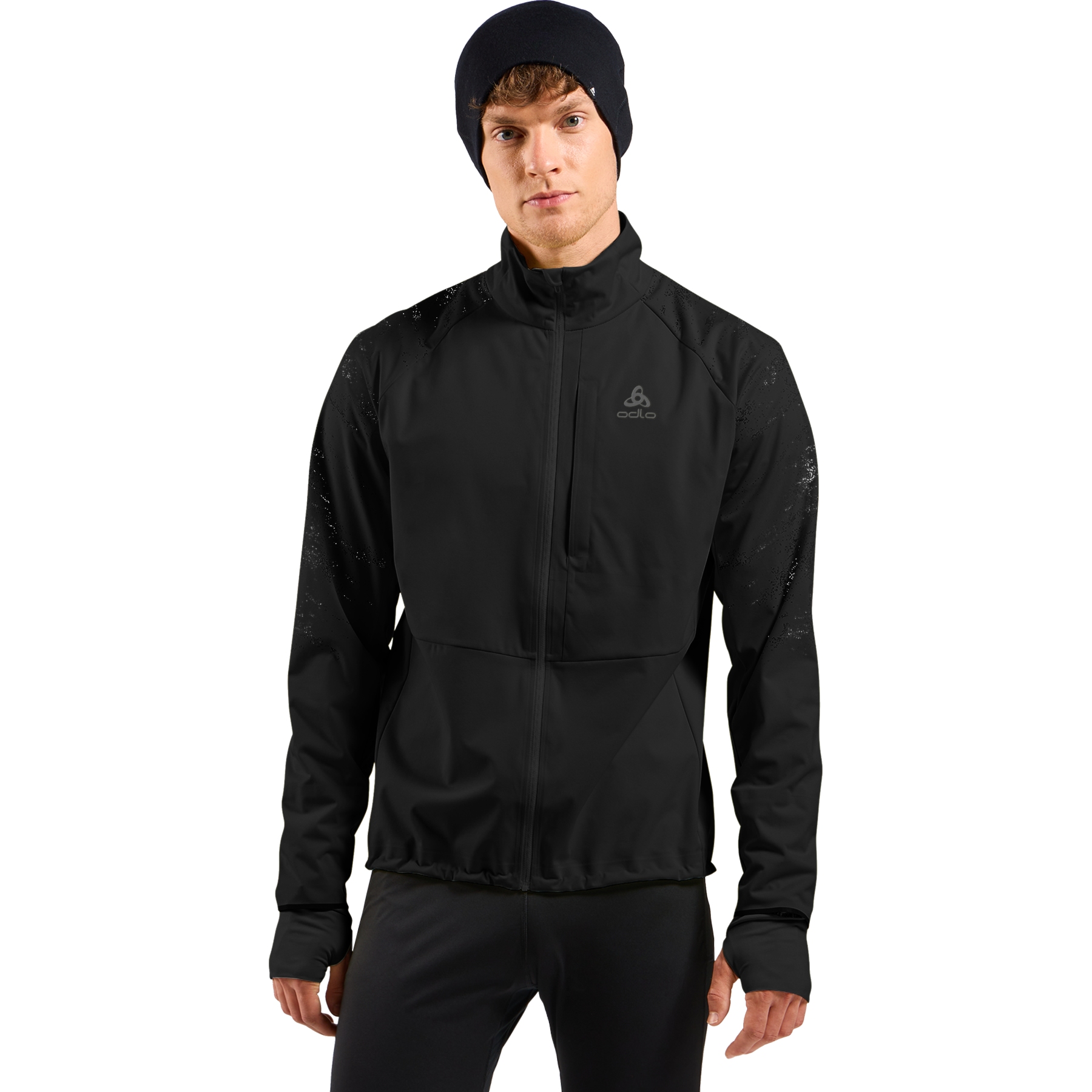 Odlo Veste Running Reflechissante Homme Zeroweight Pro Warm 2.0 noir