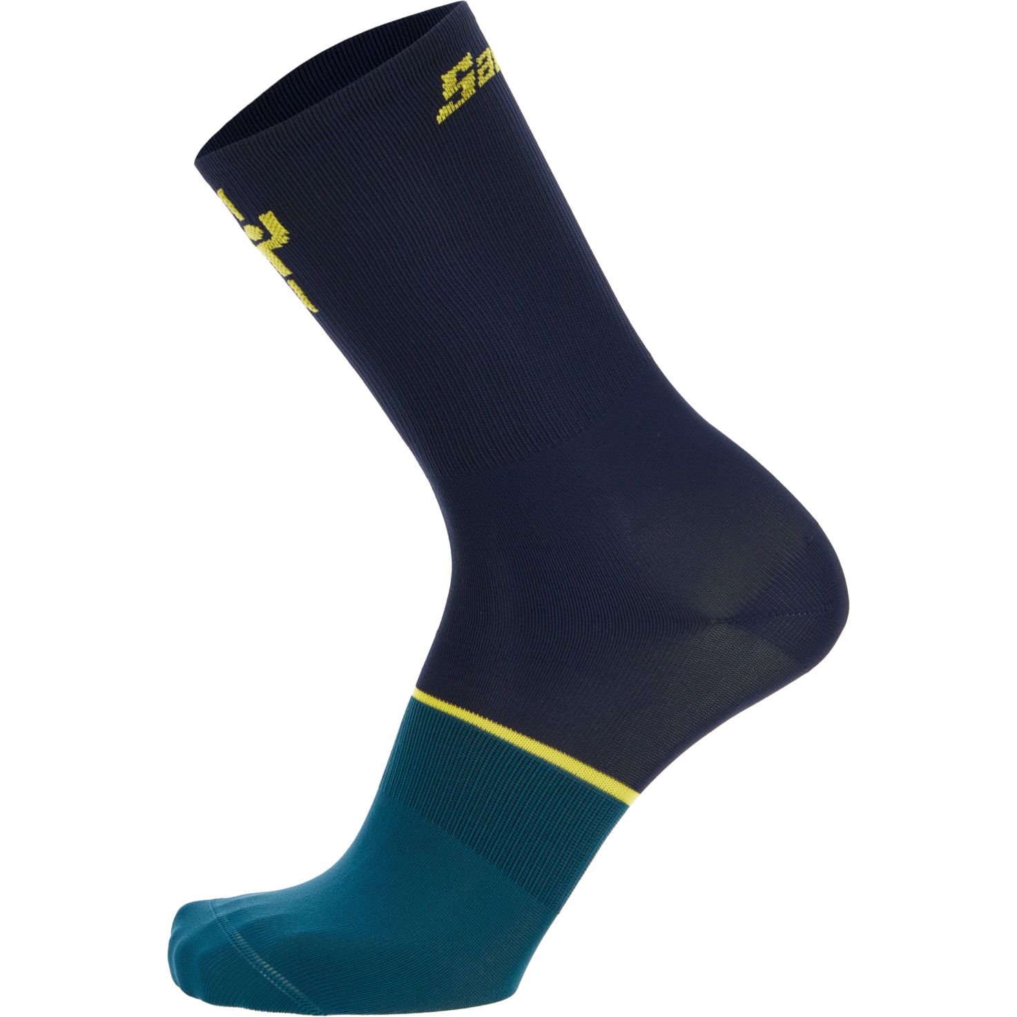 Produktbild von Santini Le Maillot Jaune High Profile Radsocken - Tour de France™ 2024 Collection - MJ652HPALLEZ - nautica NT