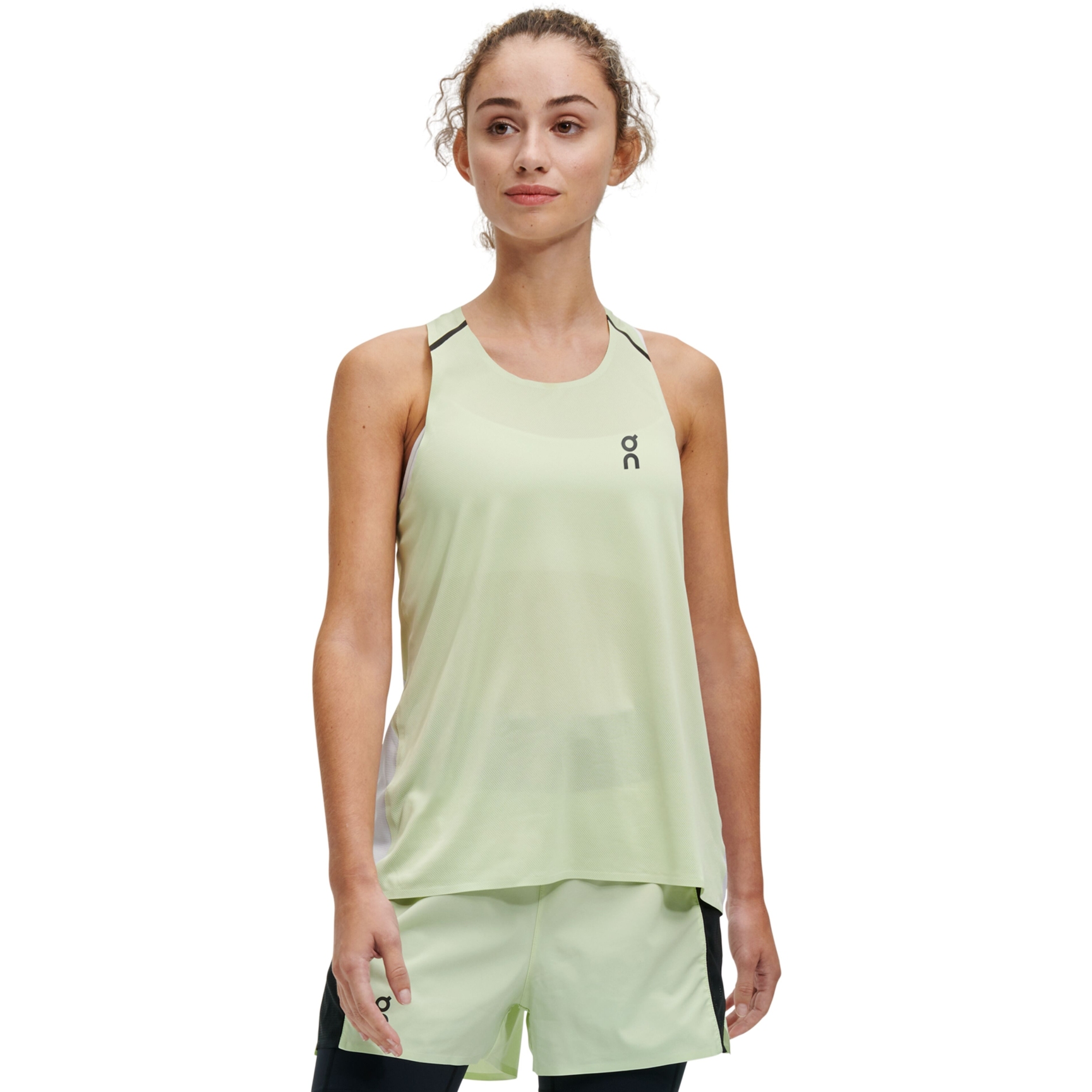 Picture of On Tank-T Women Running Shirt - Meadow &amp; Glacier