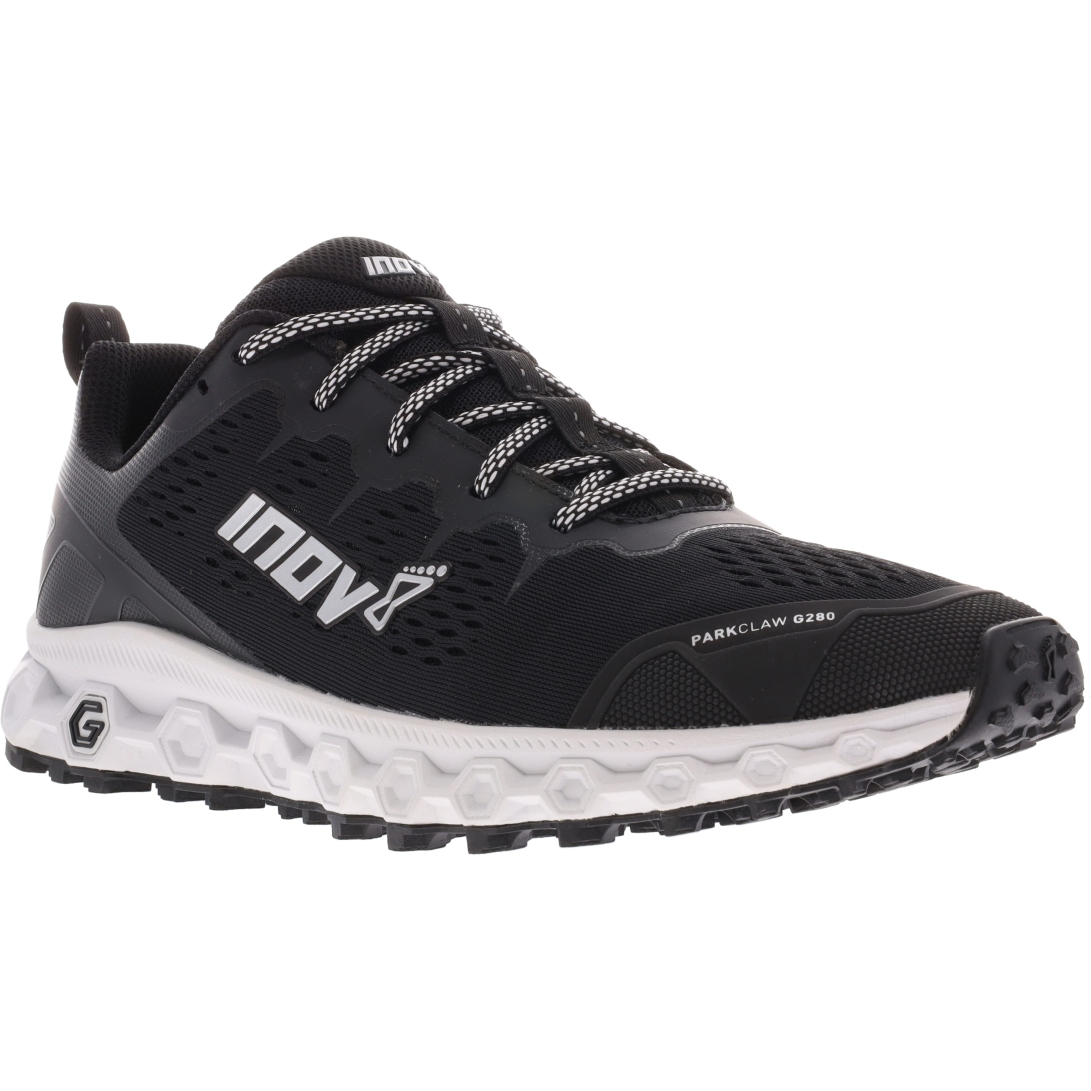 Image of Inov-8 Parkclaw G 280 Wide Running Shoes - black/white