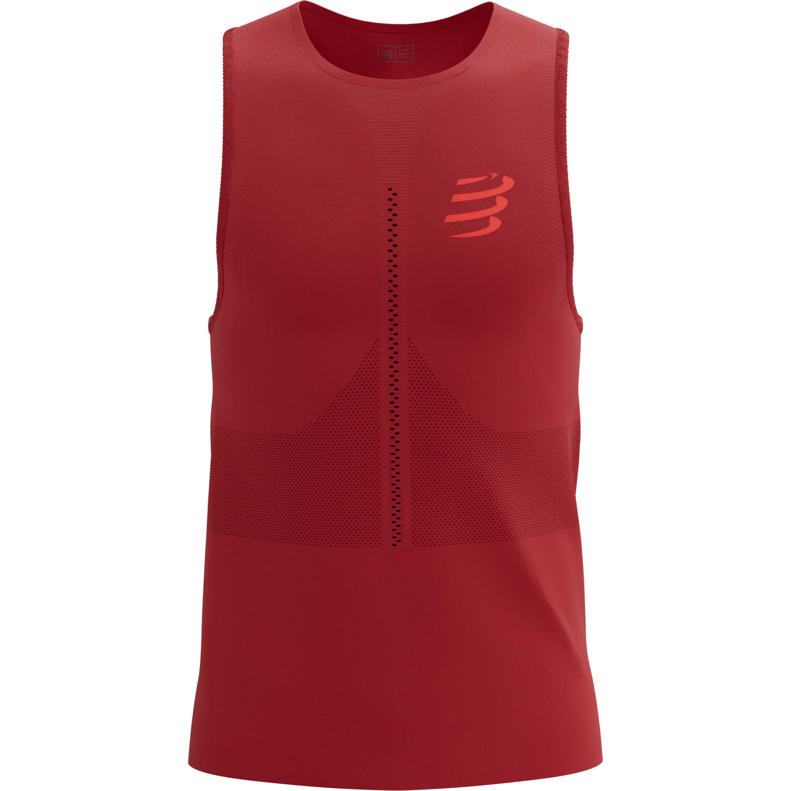 Compressport Pro Racing Singlet Men - samba/red reflective | BIKE24