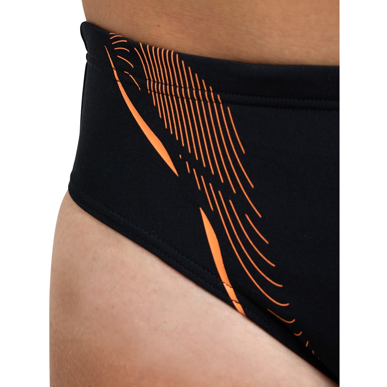 arena Slip de Bain Homme - Performance Graphic - Noir/Nespola - BIKE24