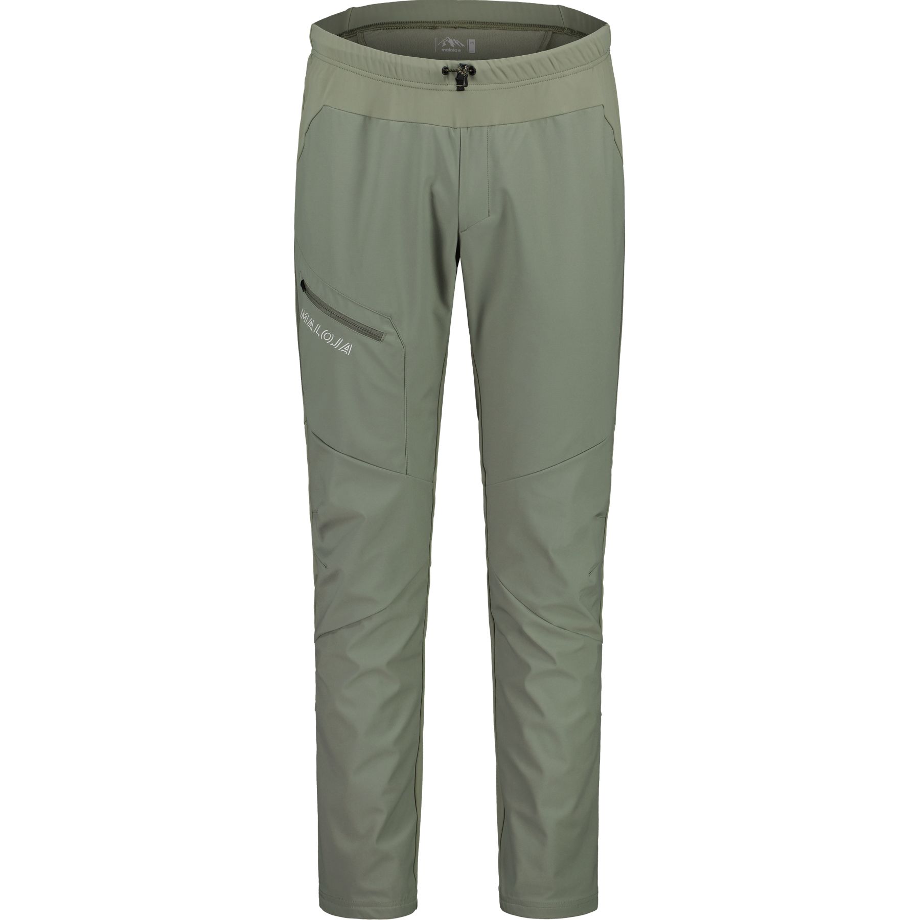 Produktbild von Maloja MarcusM. Nordic Hybrid Softshell Hose Herren - frosty green 9950