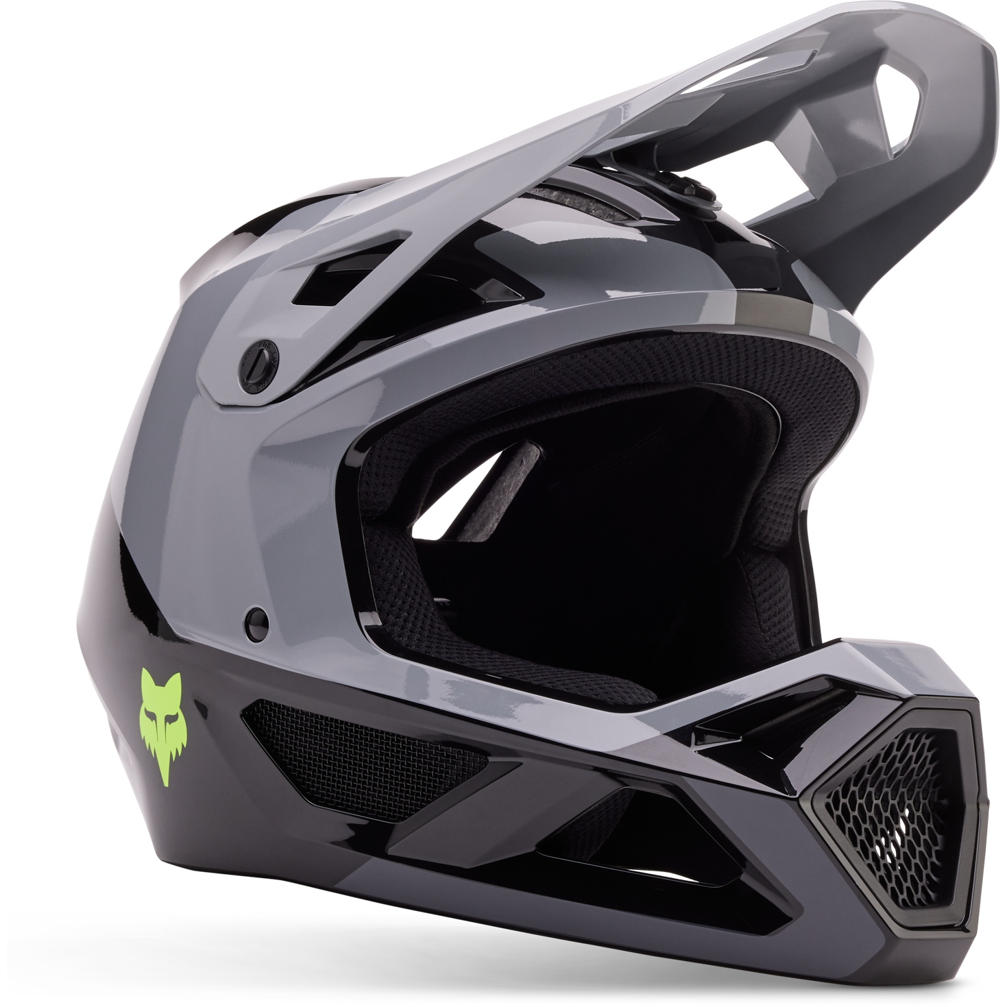 Image of FOX Rampage MIPS Full Face Helmet Youth - Barge - cloud grey