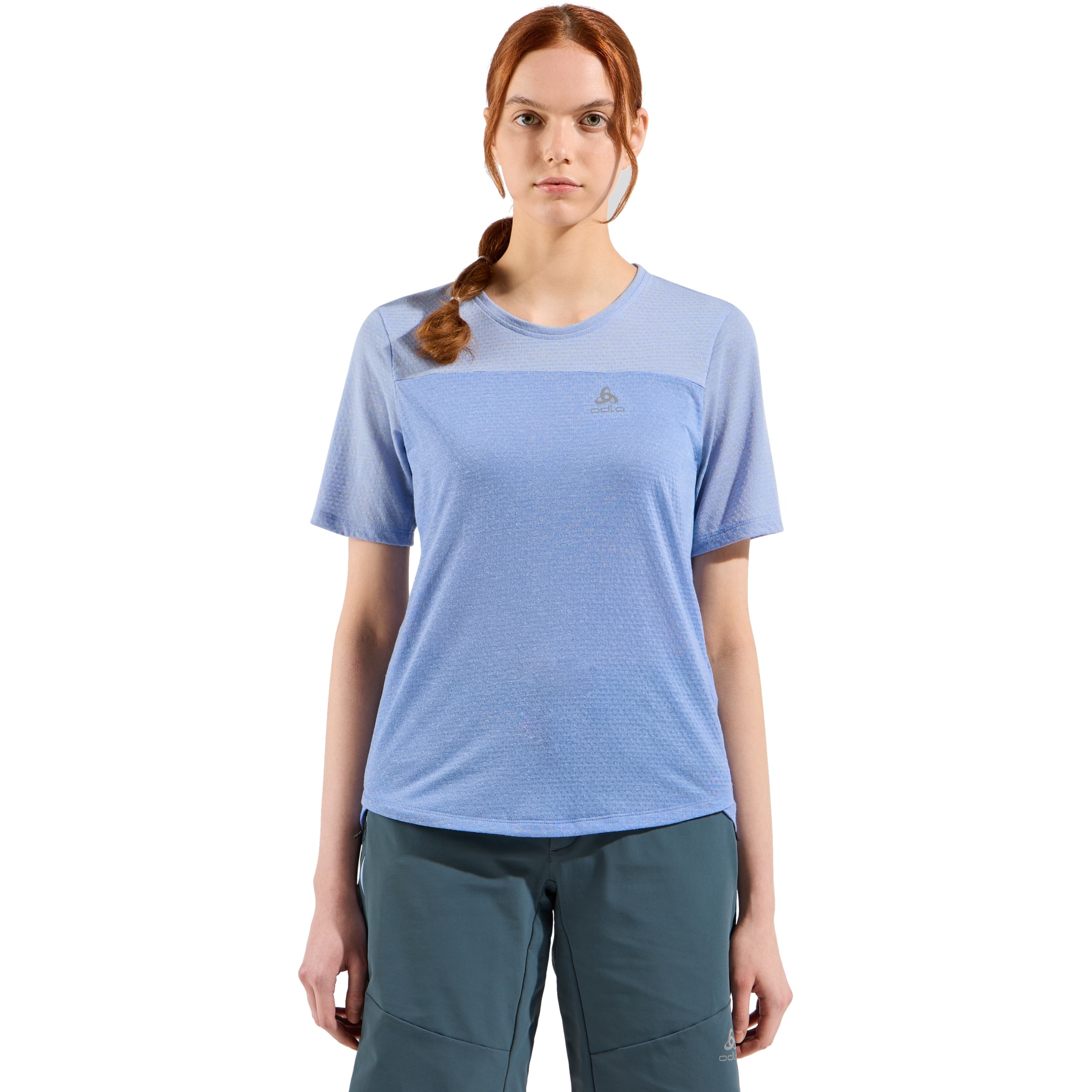 Odlo X-Alp Linencool MTB Tee Women - persian jewel - blue heron | BIKE24