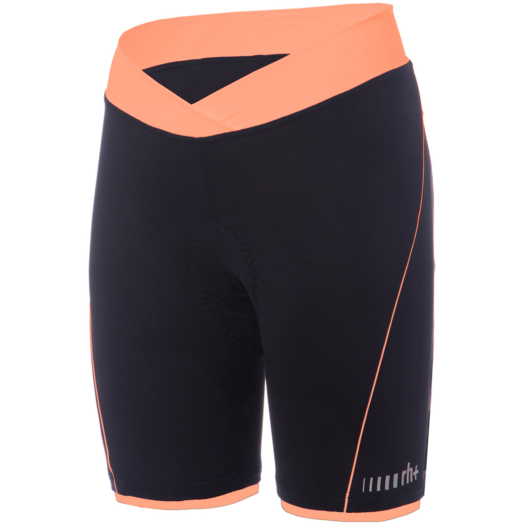 Picture of rh+ Pista Cycling Shorts Women - Black/Apricot