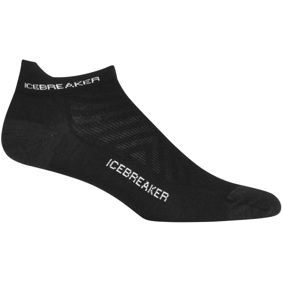 Image of Icebreaker Women's Run+ Ultralight Micro Socks - Black/Snow