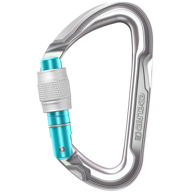 Picture of Edelrid Pure Screw III Carabiner - silver