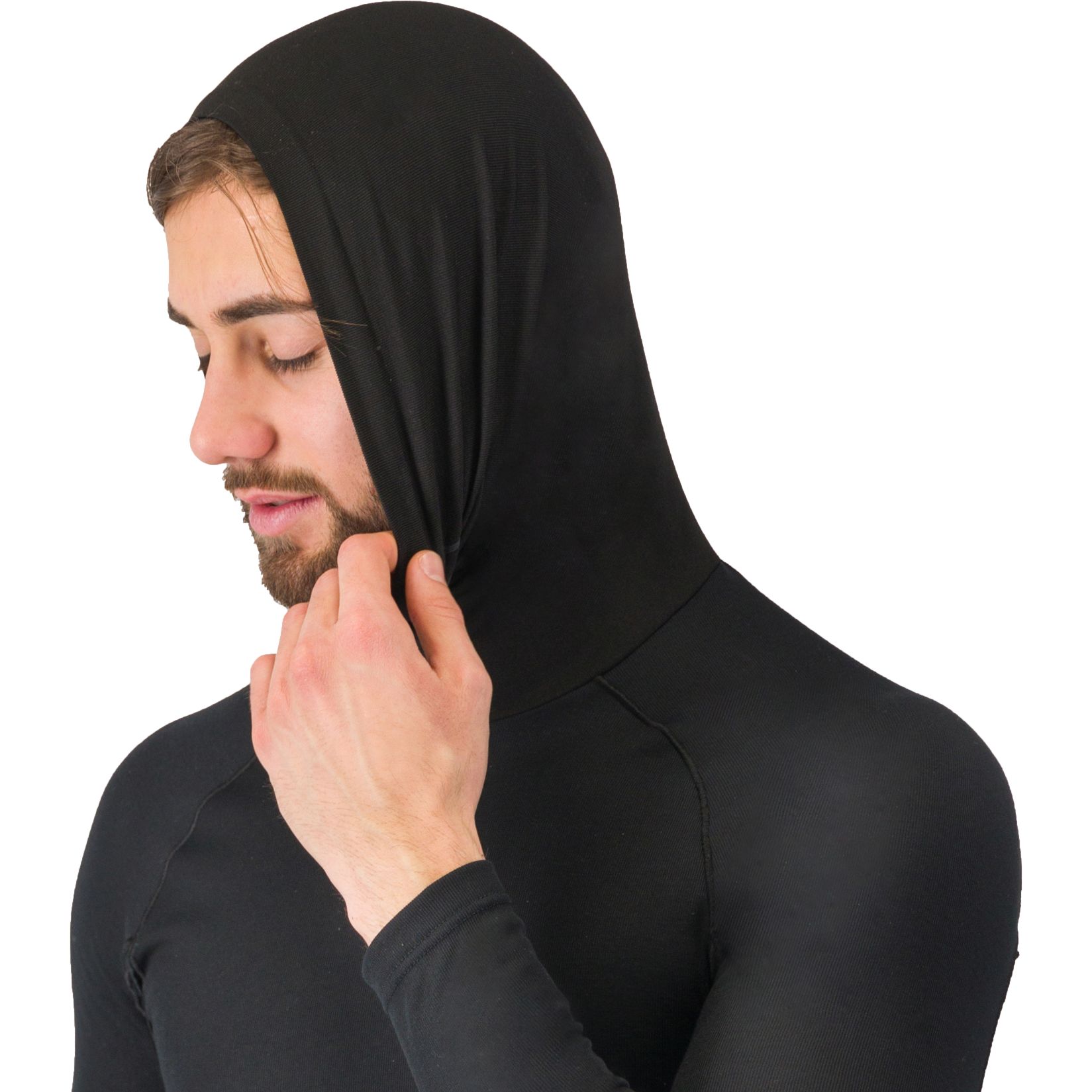 Castelli Flanders 2 High Neck Warmer Men - black 010 | BIKE24