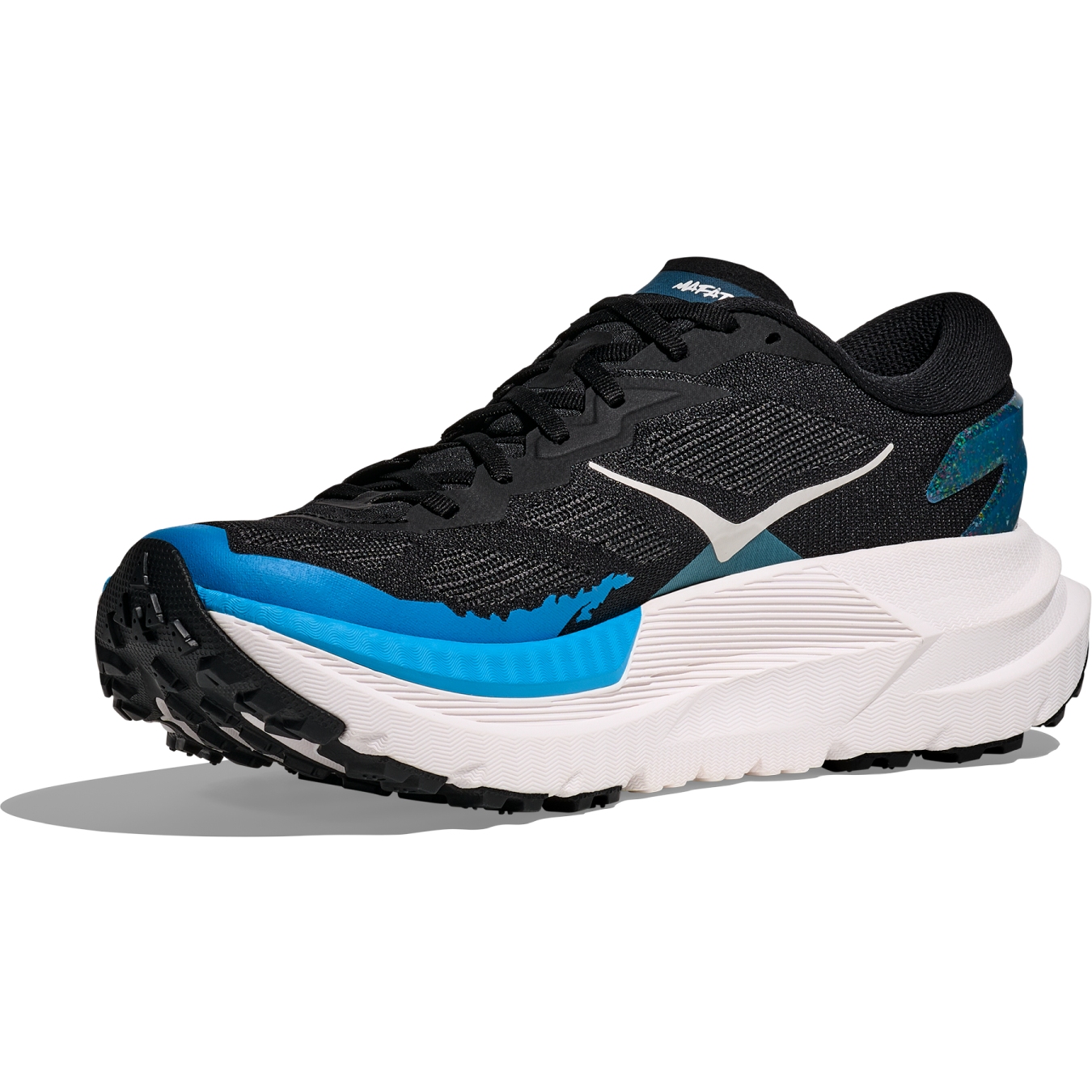 HOKA ONE ONE Mafate X ランニングシューズ 24cm Hoka Mafate X Running Shoes Men - black / skyward blue | BIKE24