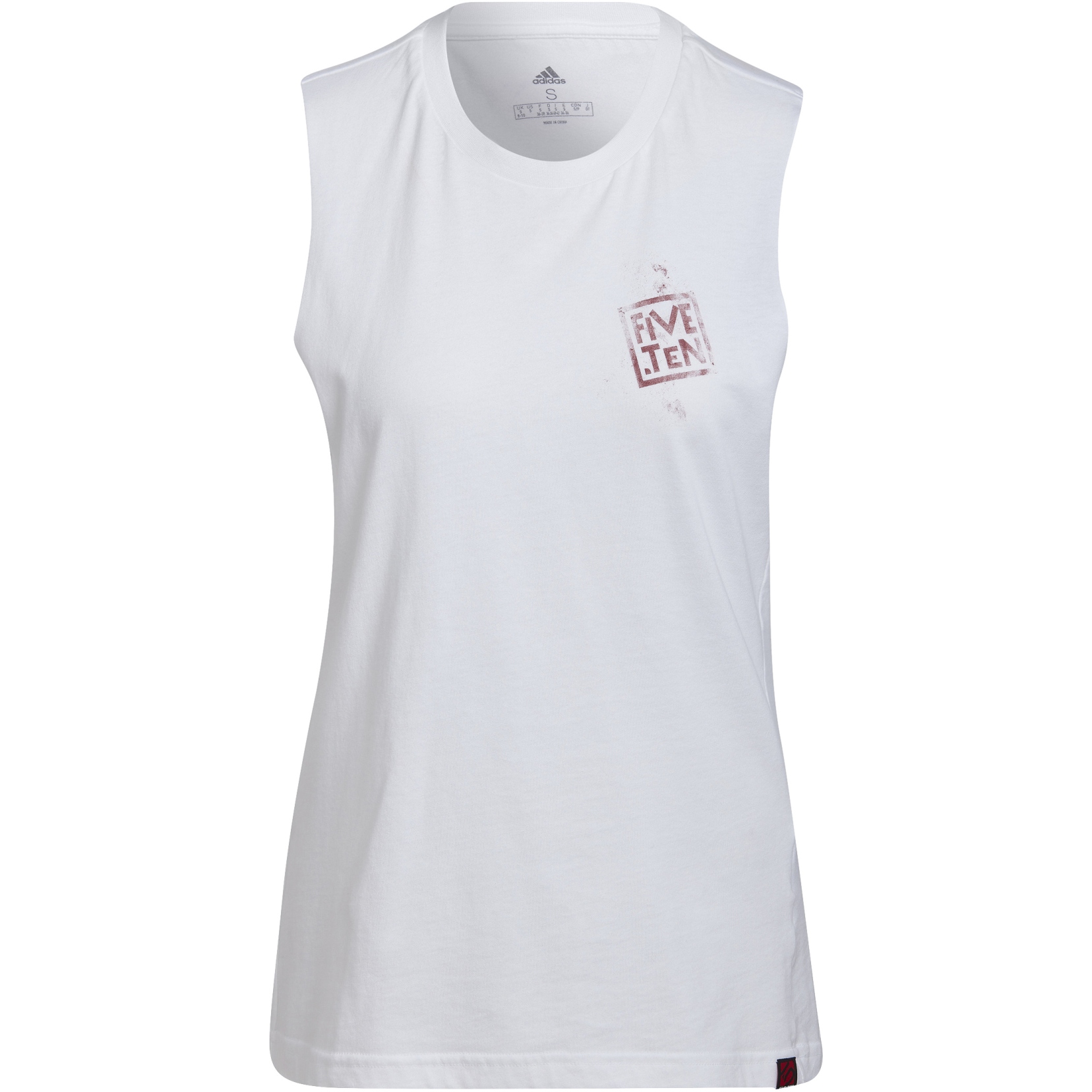 Picture of Five Ten Stlth Cat Graphic Women&#039;s Tank Top - White