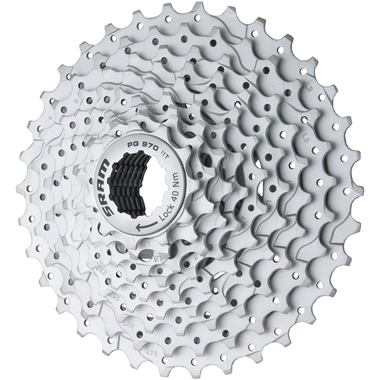 Picture of SRAM PowerGlide 970 Cassette MTB 9-speed