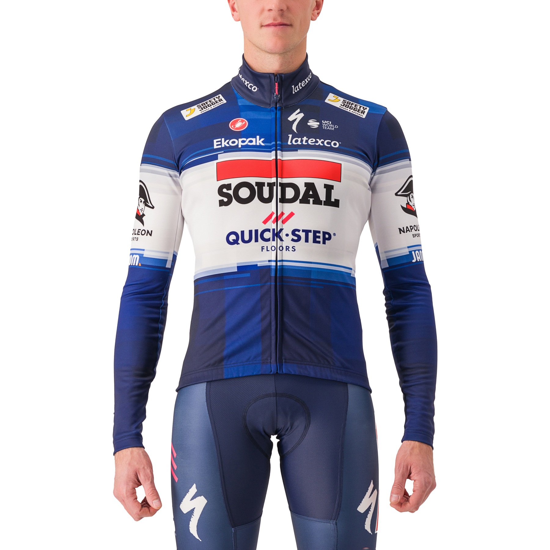 T-shirt Manches Longues Alpinestars Winged Team | Blanc/Bleu | Taille XL | Style Moto Sportif