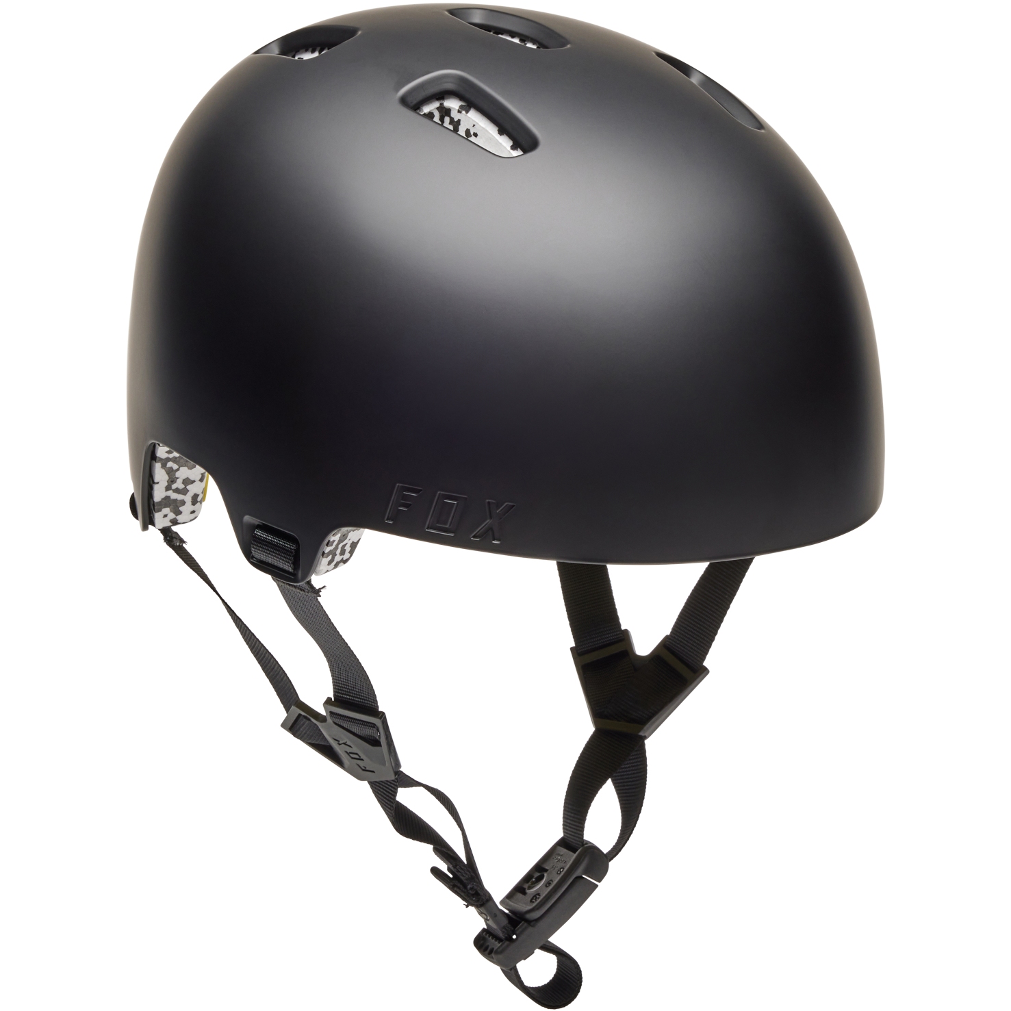 Молодежный шлем FOX Flight Pro MIPS - однотонный - черный