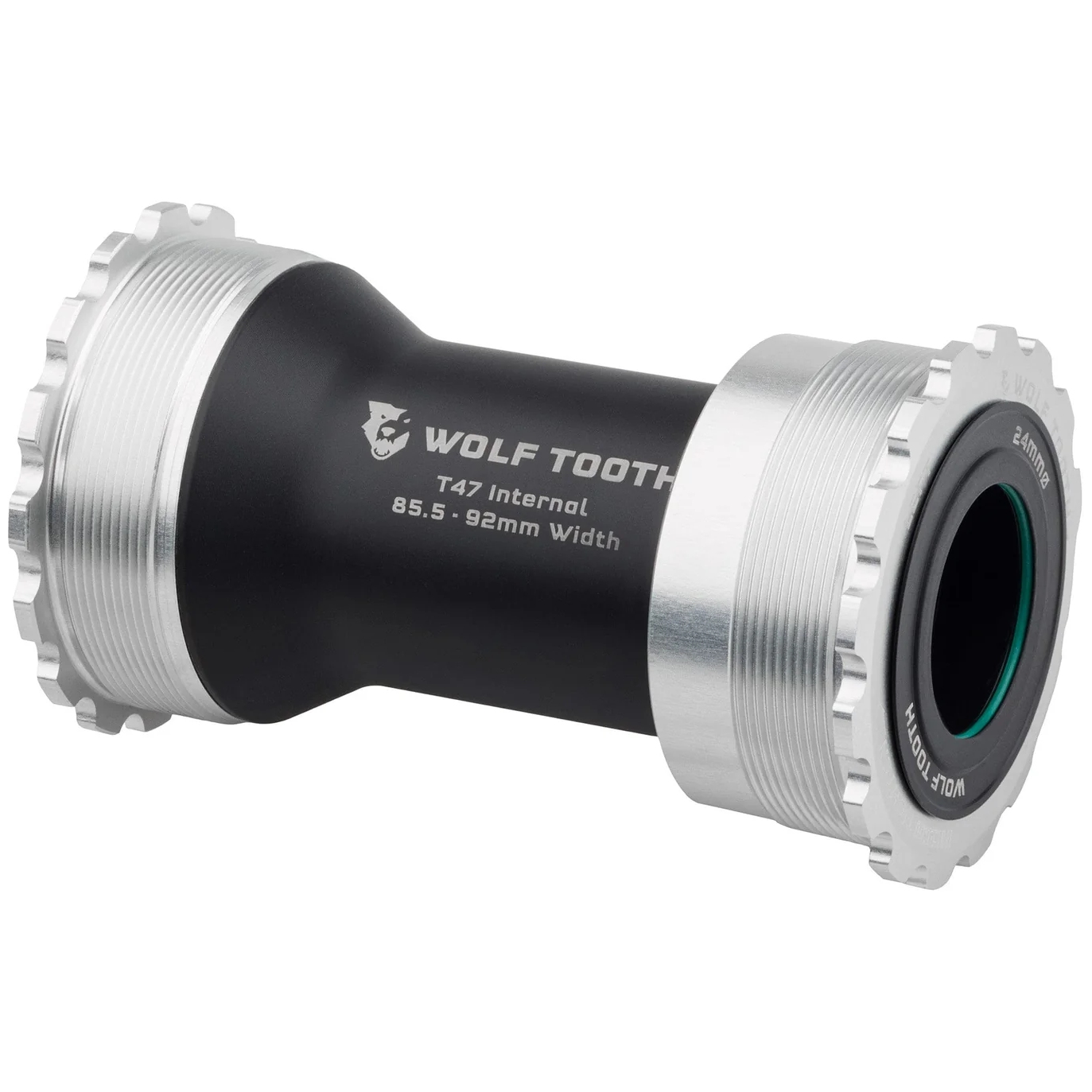 Produktbild von Wolf Tooth Innenlager - Internal | T47-85.5/92-24 - raw silver