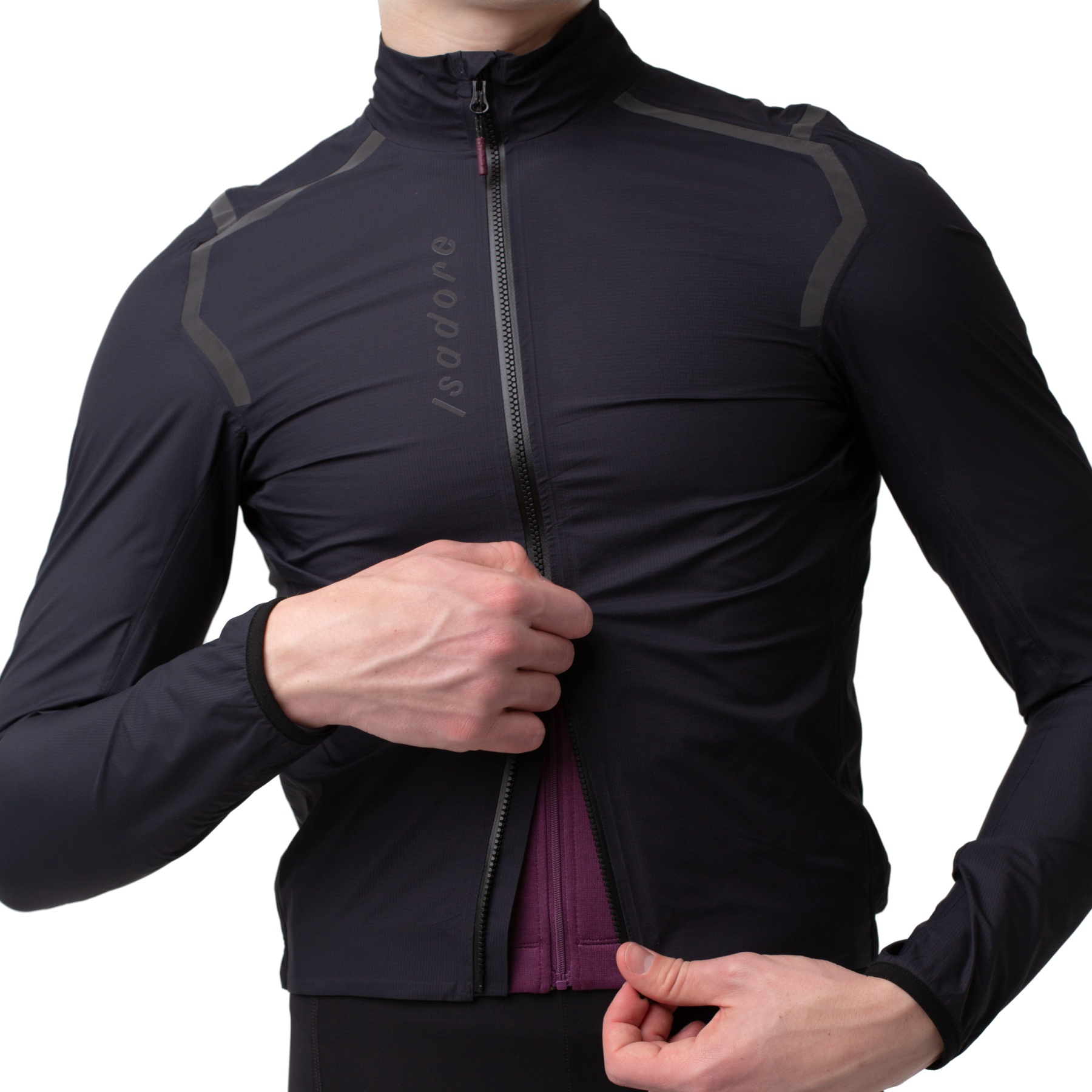 Isadore Signature Rain Jacket Men - Anthracite | BIKE24