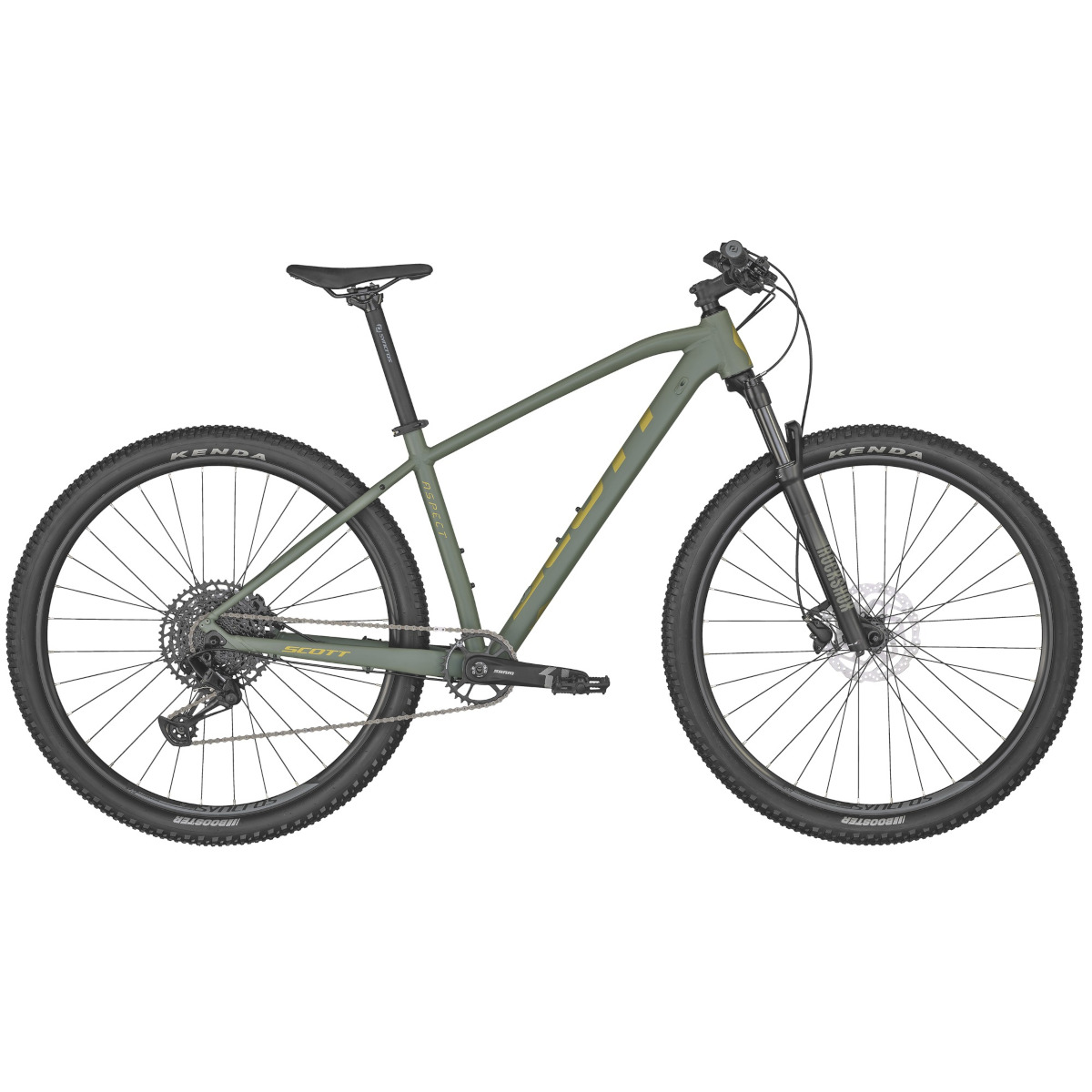 Bild von SCOTT ASPECT 910 - 29" Mountainbike - 2022 - dark moss / gold tint