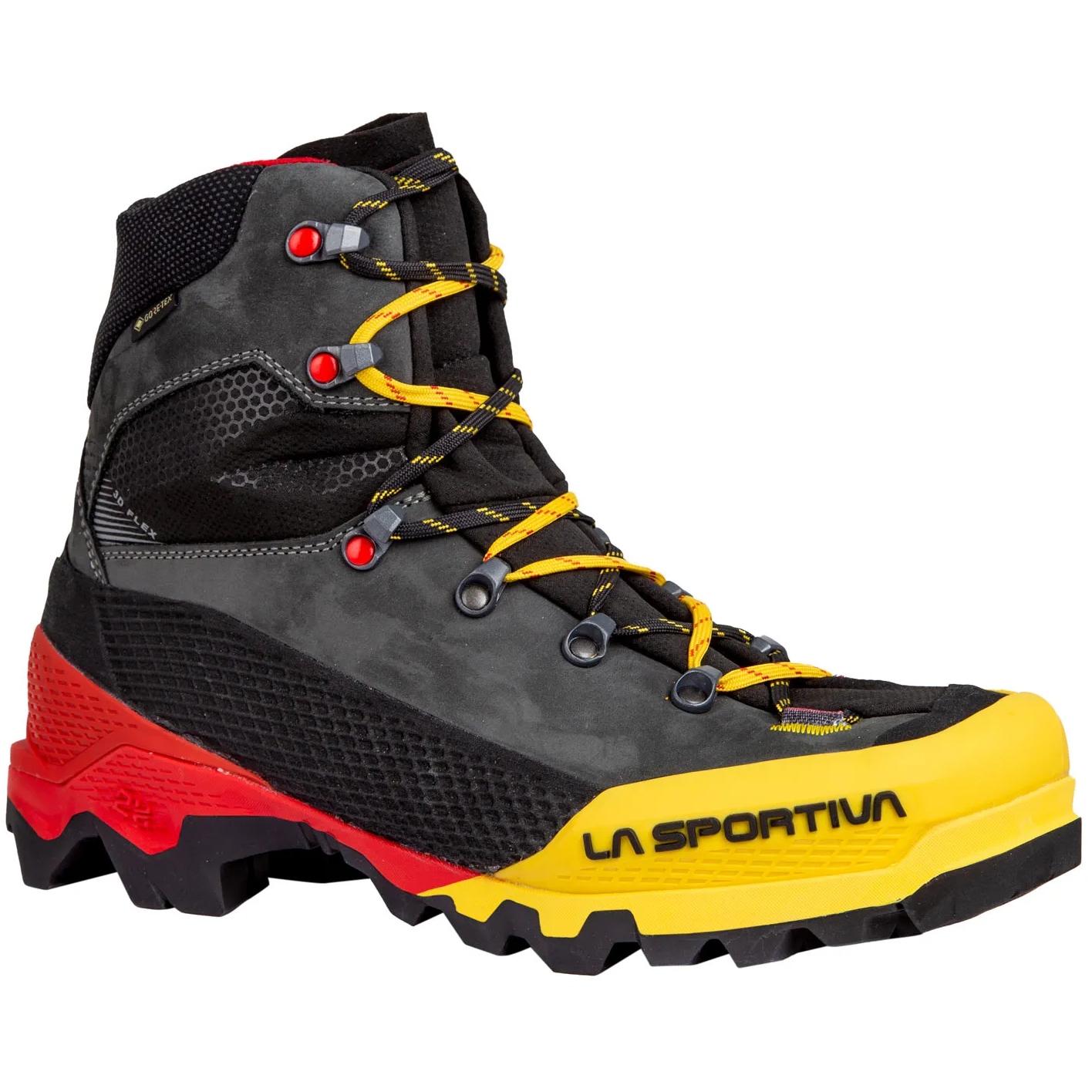 Picture of La Sportiva Aequilibrium LT GTX Approach Shoes Men - Black/Yellow