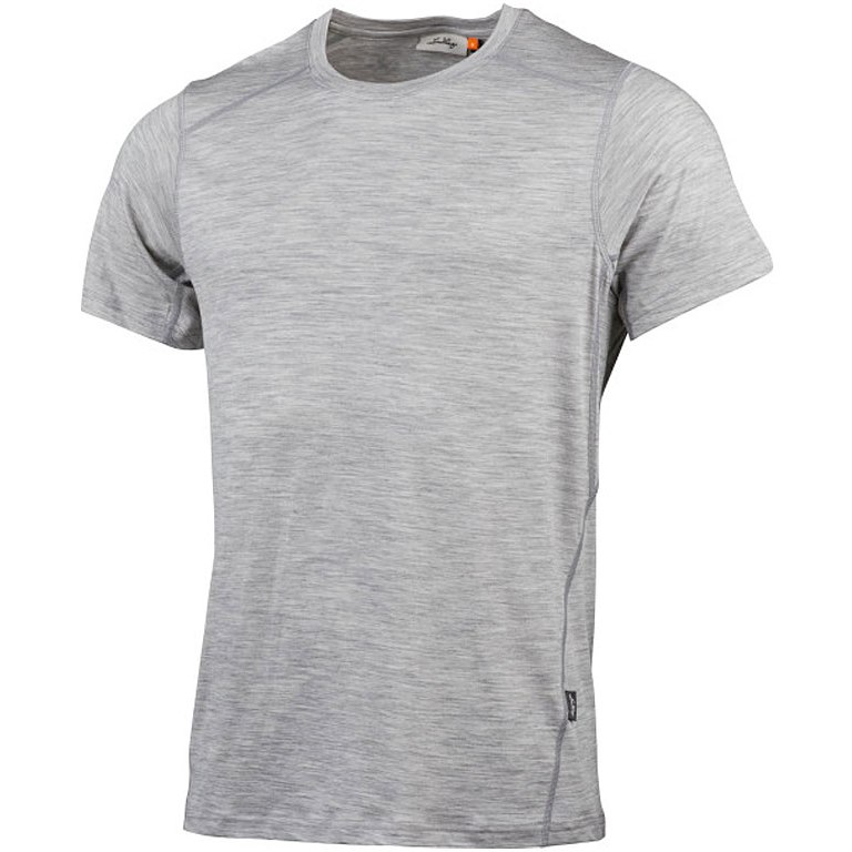 Picture of Lundhags Gimmer Merino Light Tee Men - Light Grey 829