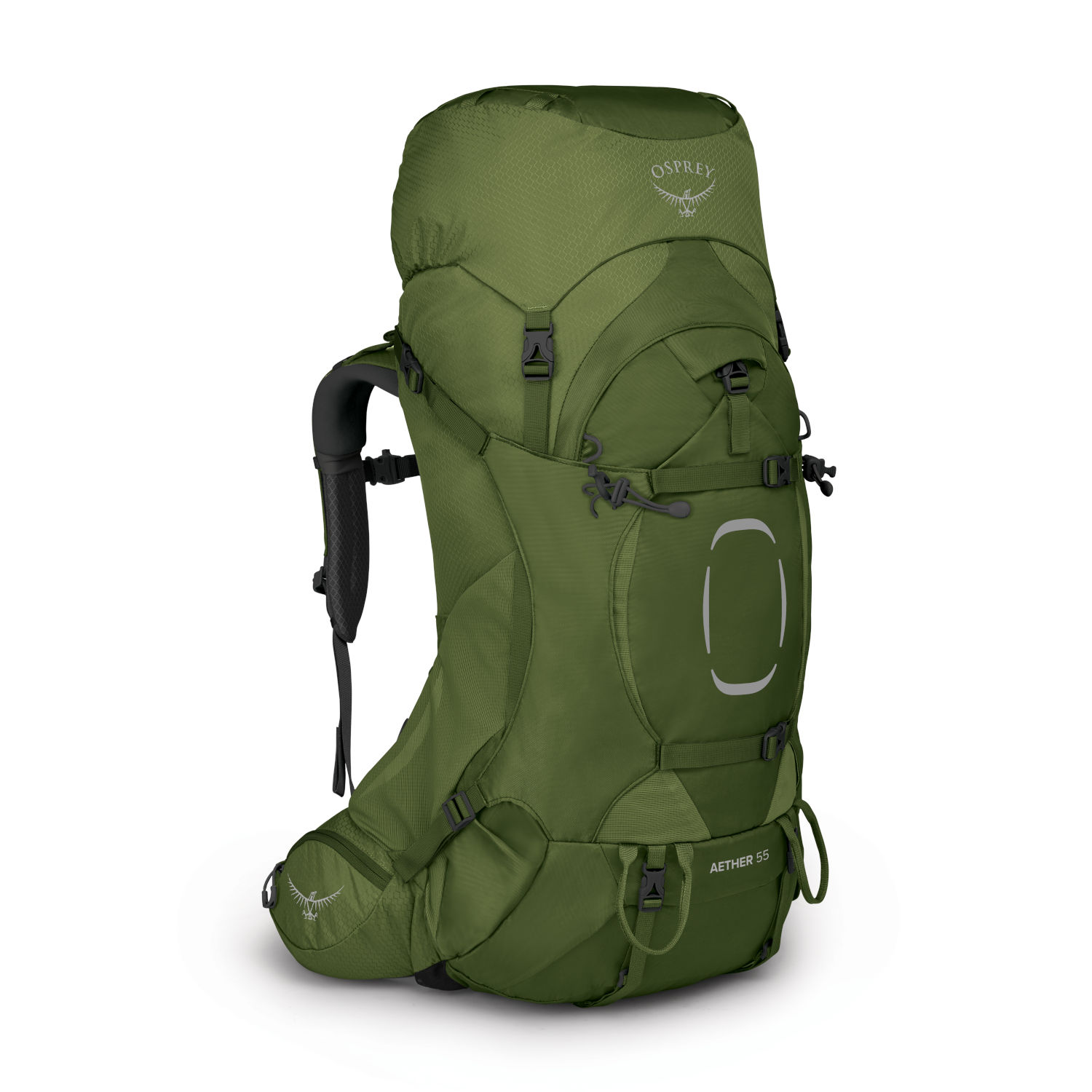 Productfoto van Osprey Aether 55 Backpack - Garlic Mustard Green