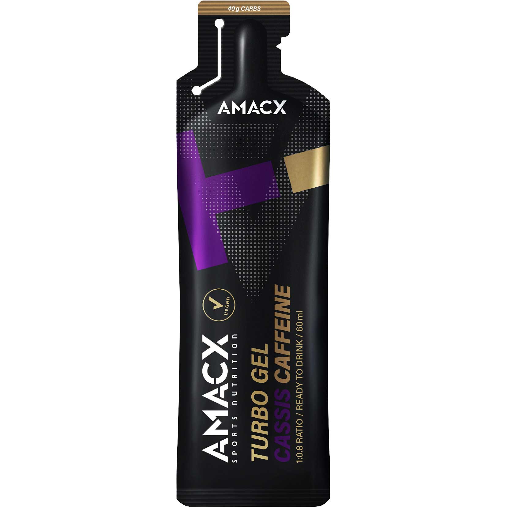 Picture of Amacx Turbo Gel Caffeine - Carbohydrate Gel - 60ml