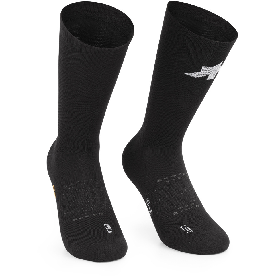 Носки Assos RS S11 средней длины - серия black