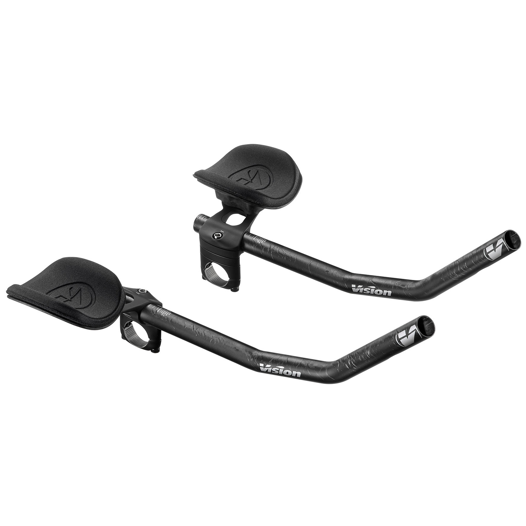 Picture of Vision Trimax Carbon Clip-On Aerobar - J-Bend