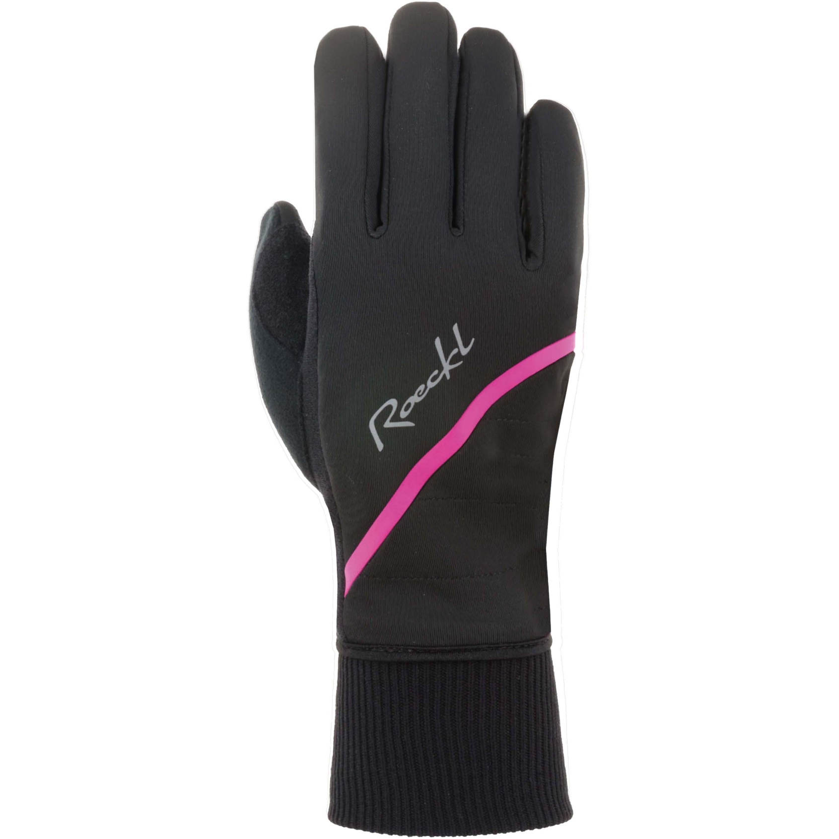 Picture of Roeckl Sports Eriz Winter Gloves Women - black/pop pink 9401