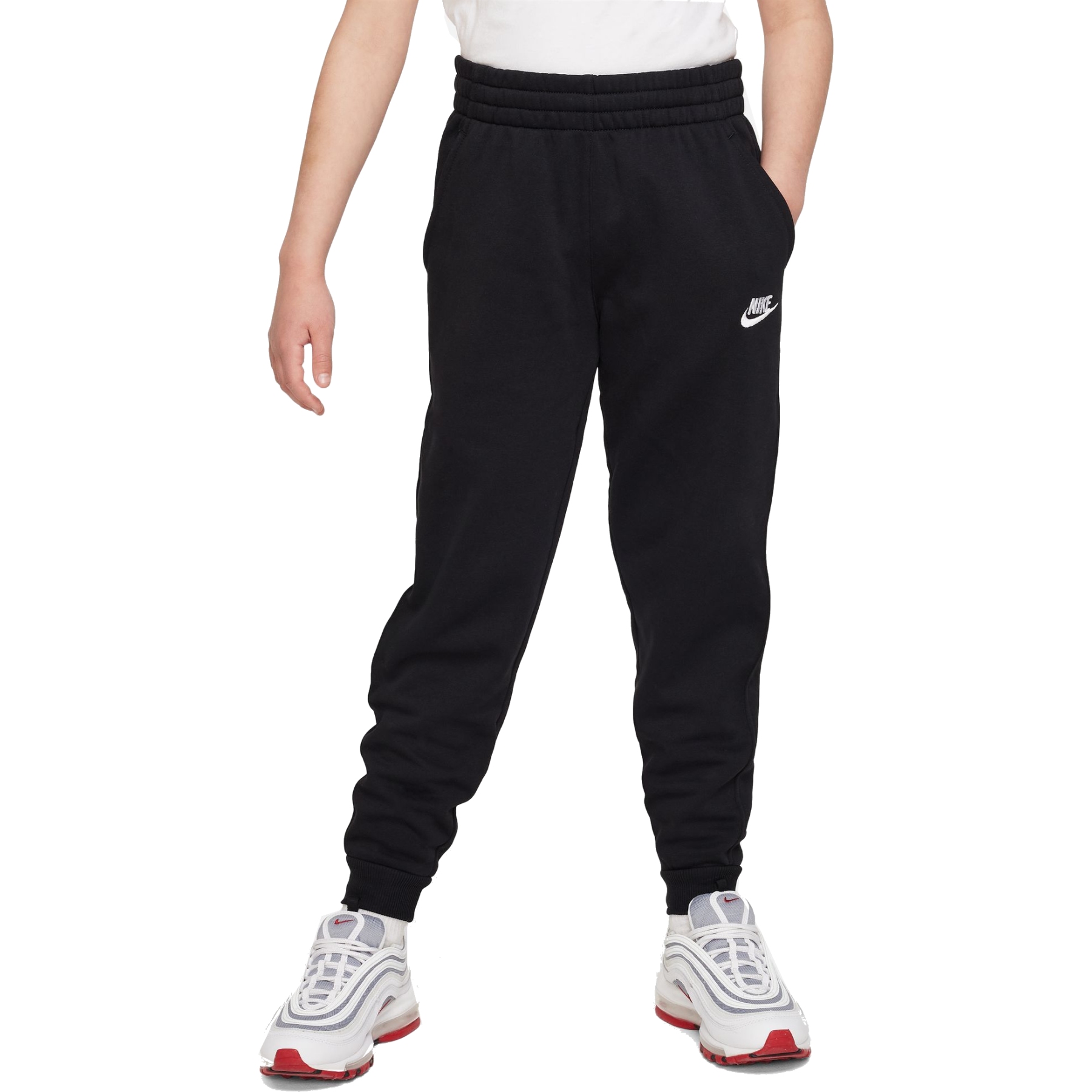 Picture of Nike Sportswear Club Fleece Jogger Kids - black/white FD3008-010