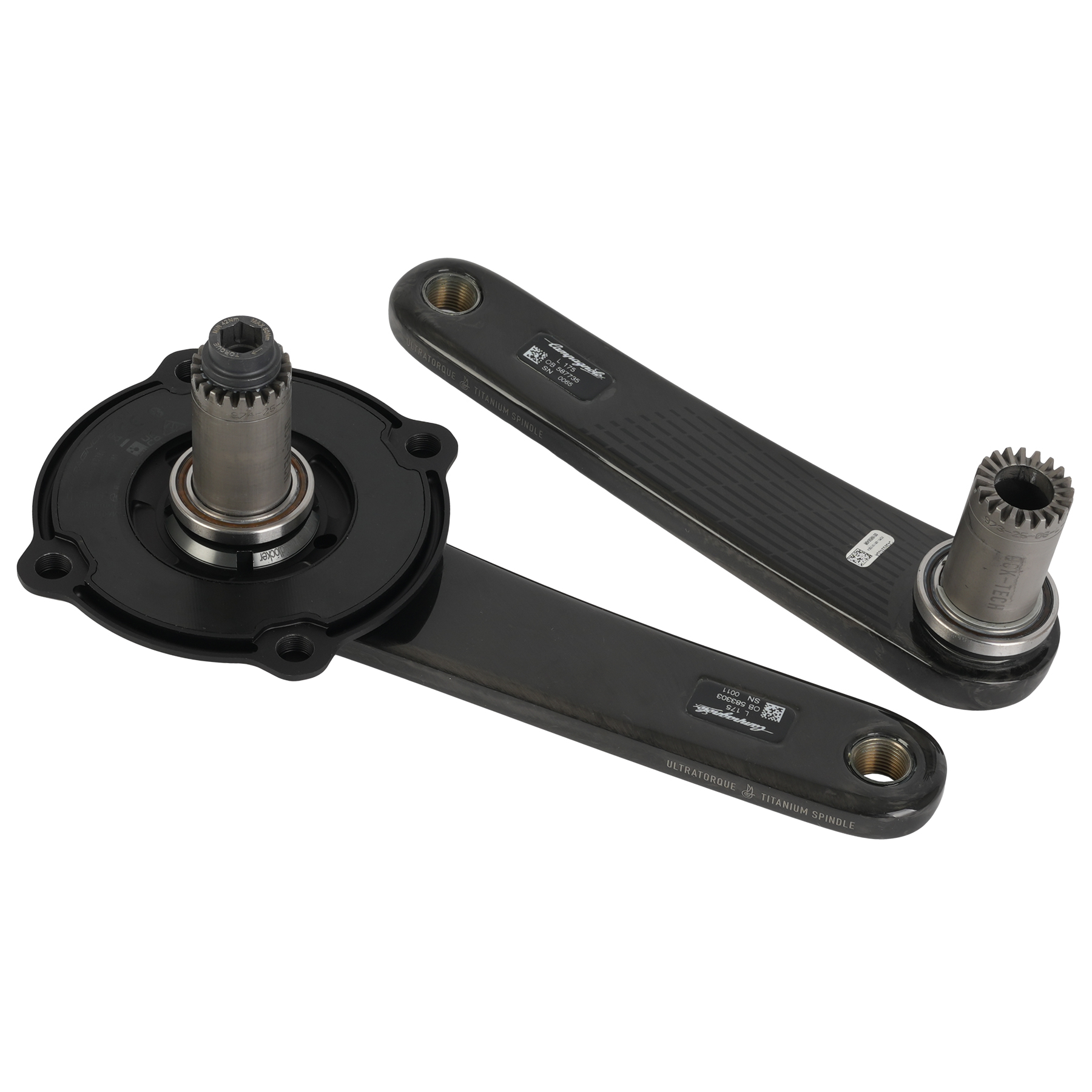 Campagnolo Record Carbon Ultra Torque 170 Mm 36x52 12v Kit Manivelle Et Cylindre B106be