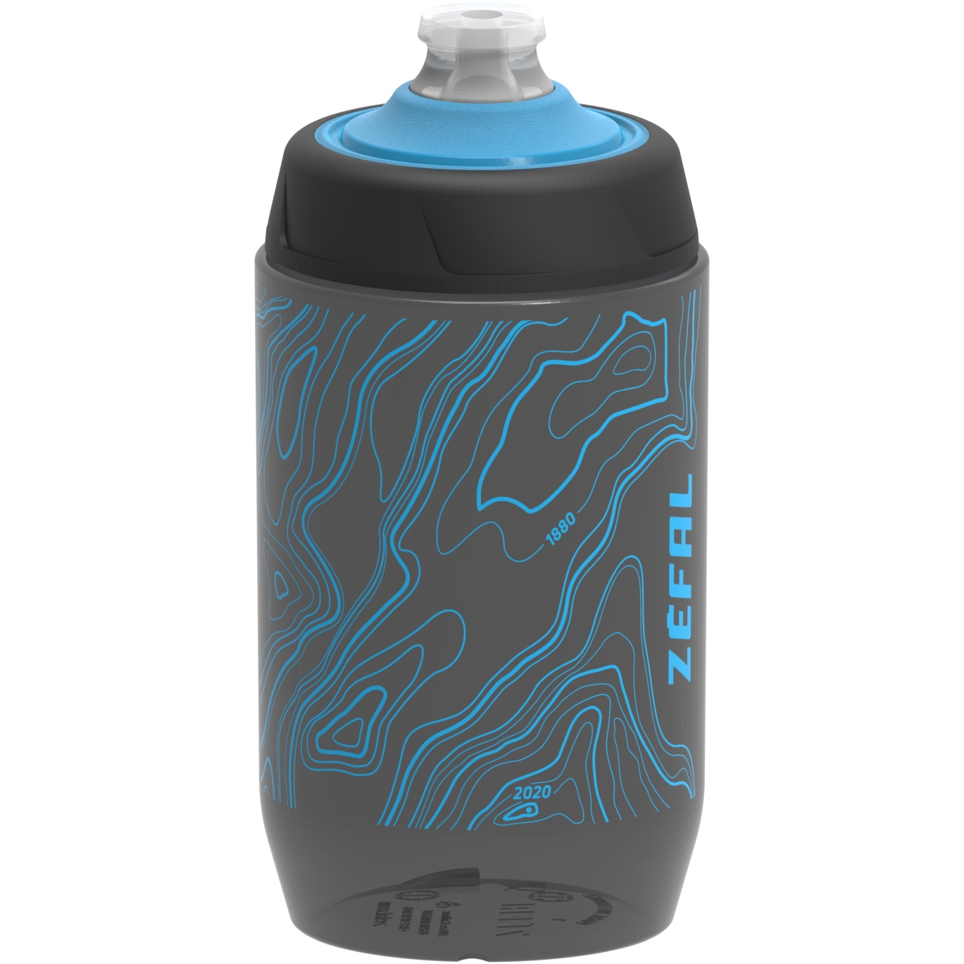 Флакон Zéfal Sense Pro50, 500 мл - черный, голубой