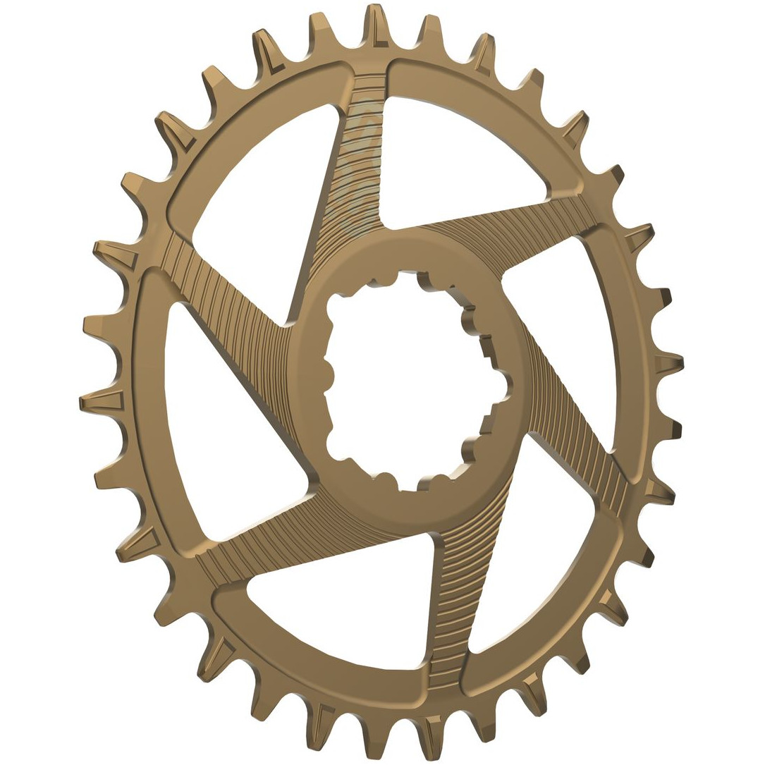 Picture of e*thirteen Helix R Direct Mount Chainring | SRAM 11/12-Speed | 3mm Offset - bronze