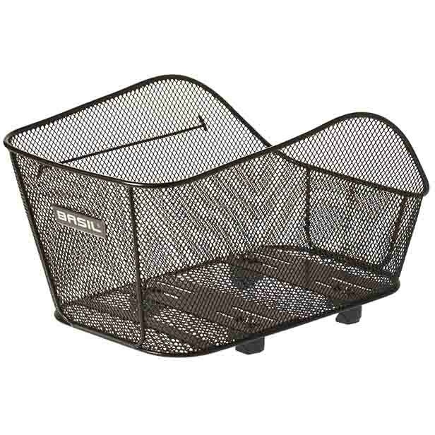 Panier Vélo Avant Basil "Crate S" - 17.5 Litres - Matière Plastique Recyclé - Universel Pour Porte-Bagages
