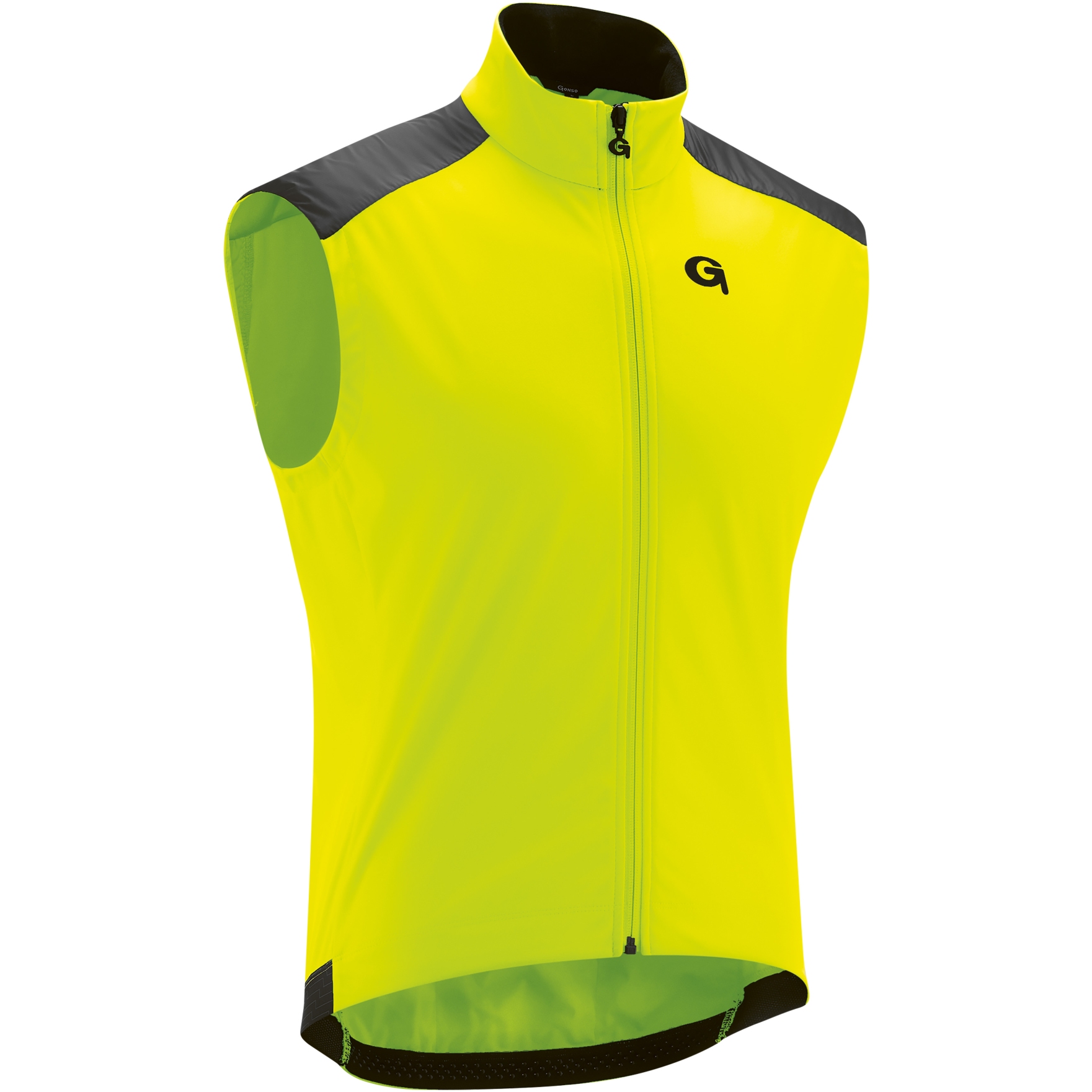 Picture of Gonso Sintra Men&#039;s Softshell Vest - Safety Yellow