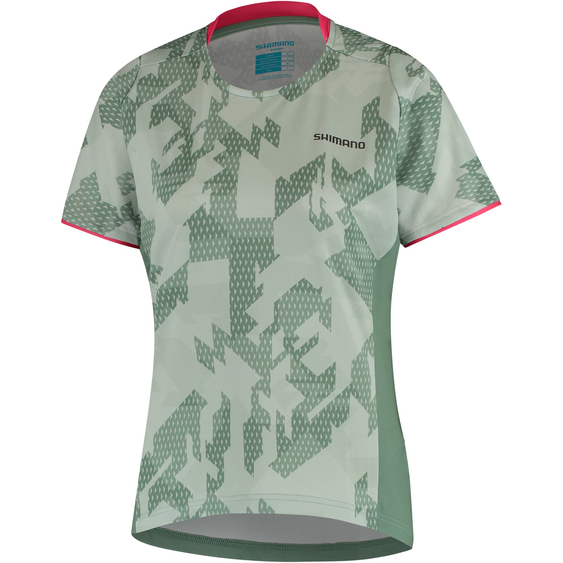 Bild von Shimano Maya Radtrikot Damen - S - moss green