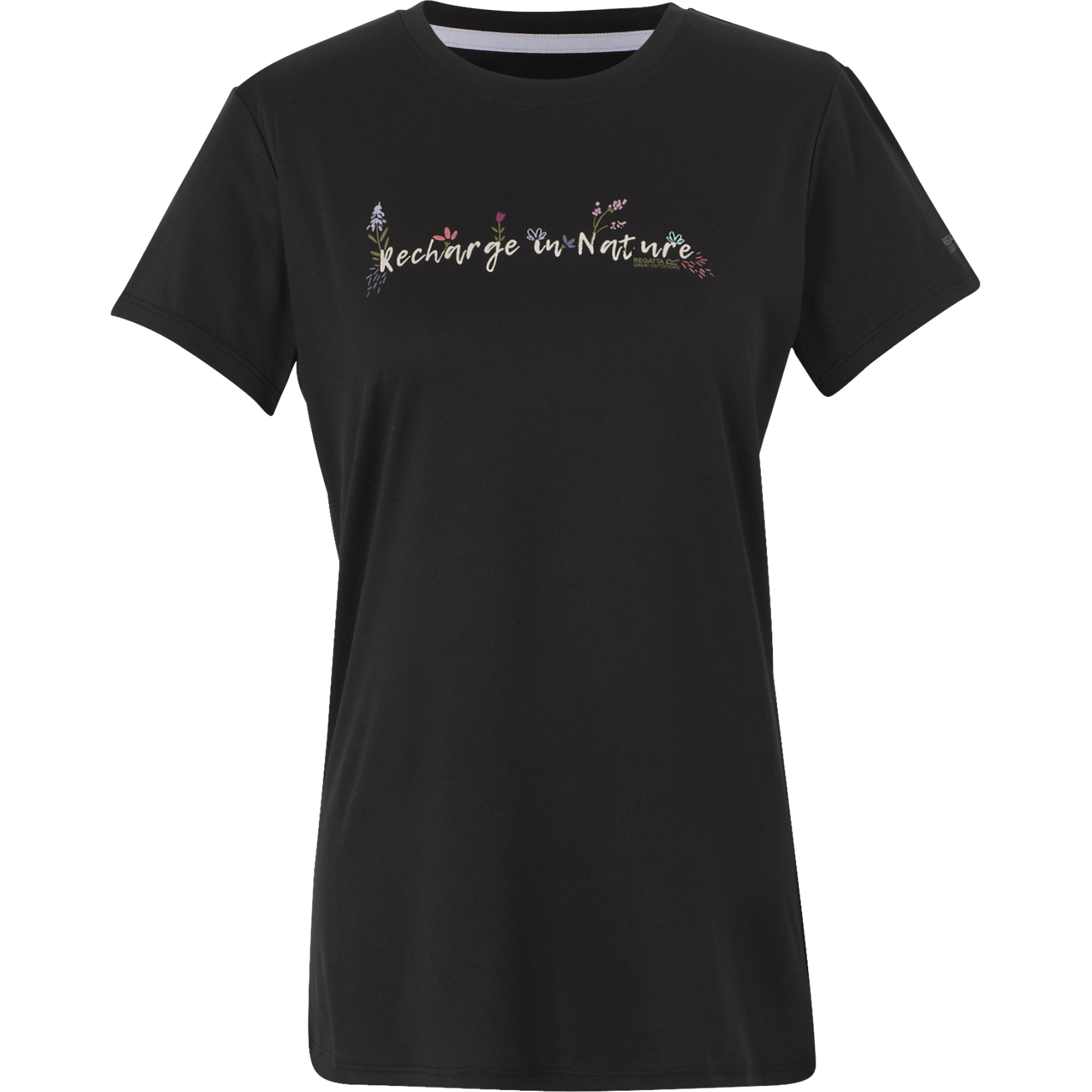 Produktbild von Regatta Fingal IX T-Shirt Damen - Schwarz 800