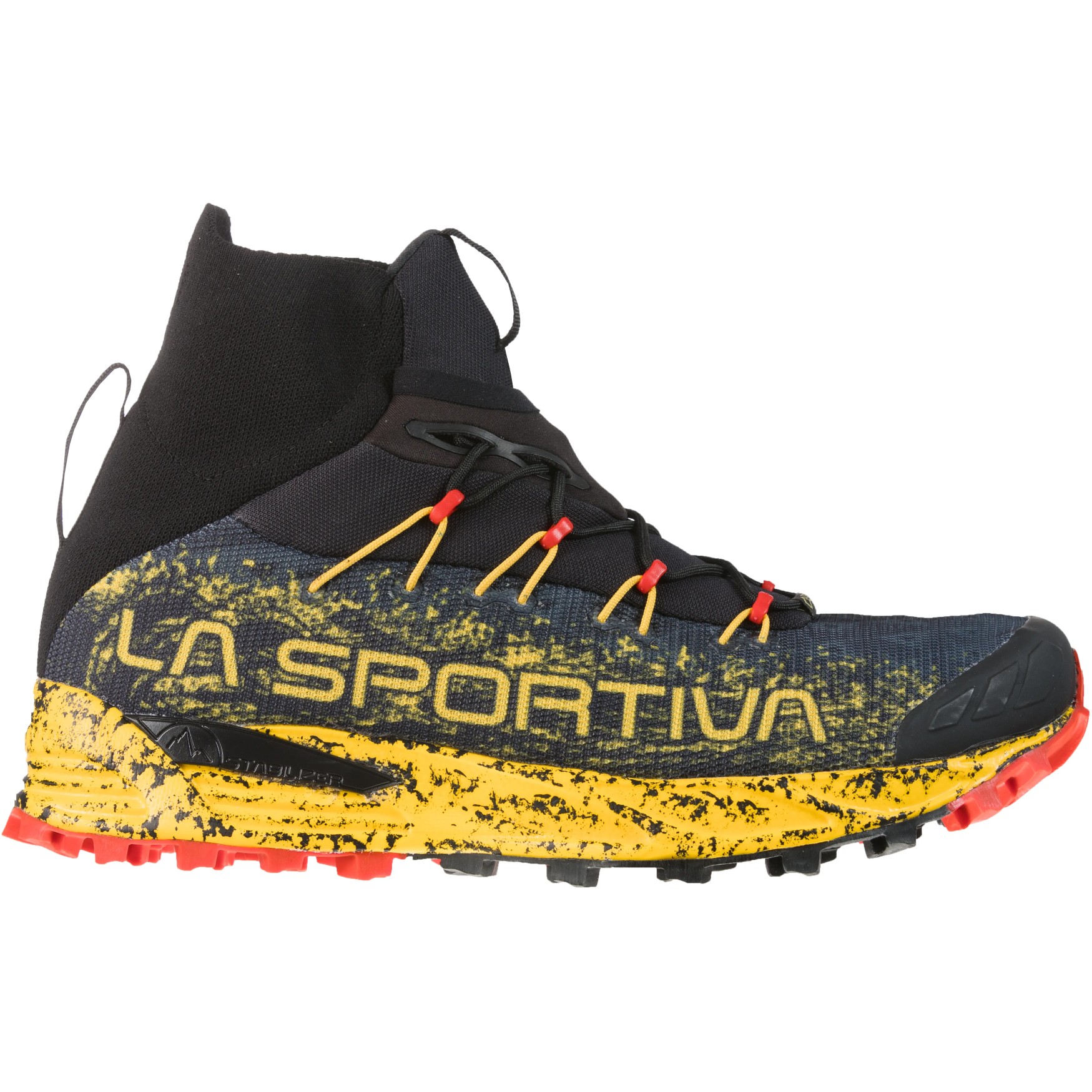 La Sportiva Uragano GTX Running Shoes Men - Black/Yellow | BIKE24