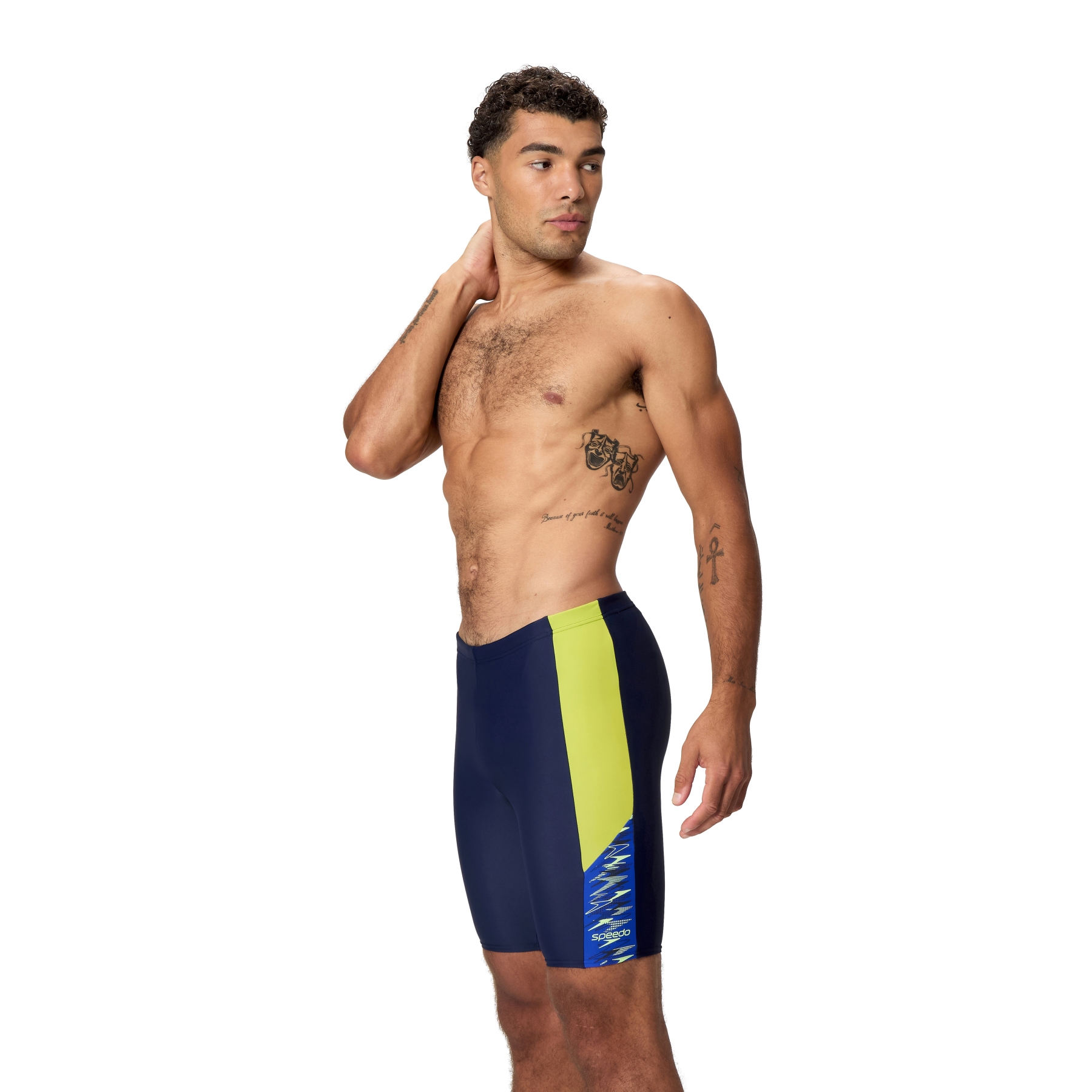 トップス CLANE / SPEEDO SEPARATES HIGH WAIST SWIM Speedo Dive Jammer Men - peacoat/deep sapphire | BIKE24