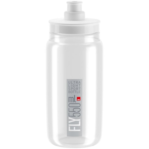 Produktbild von Elite Fly Trinkflasche 550ml - klar/grau