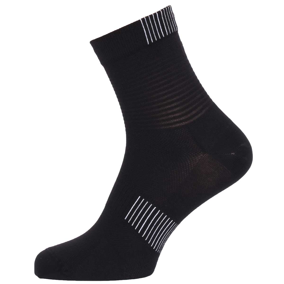 Picture of On Ultralight Mid Sock Women - Black &amp; White