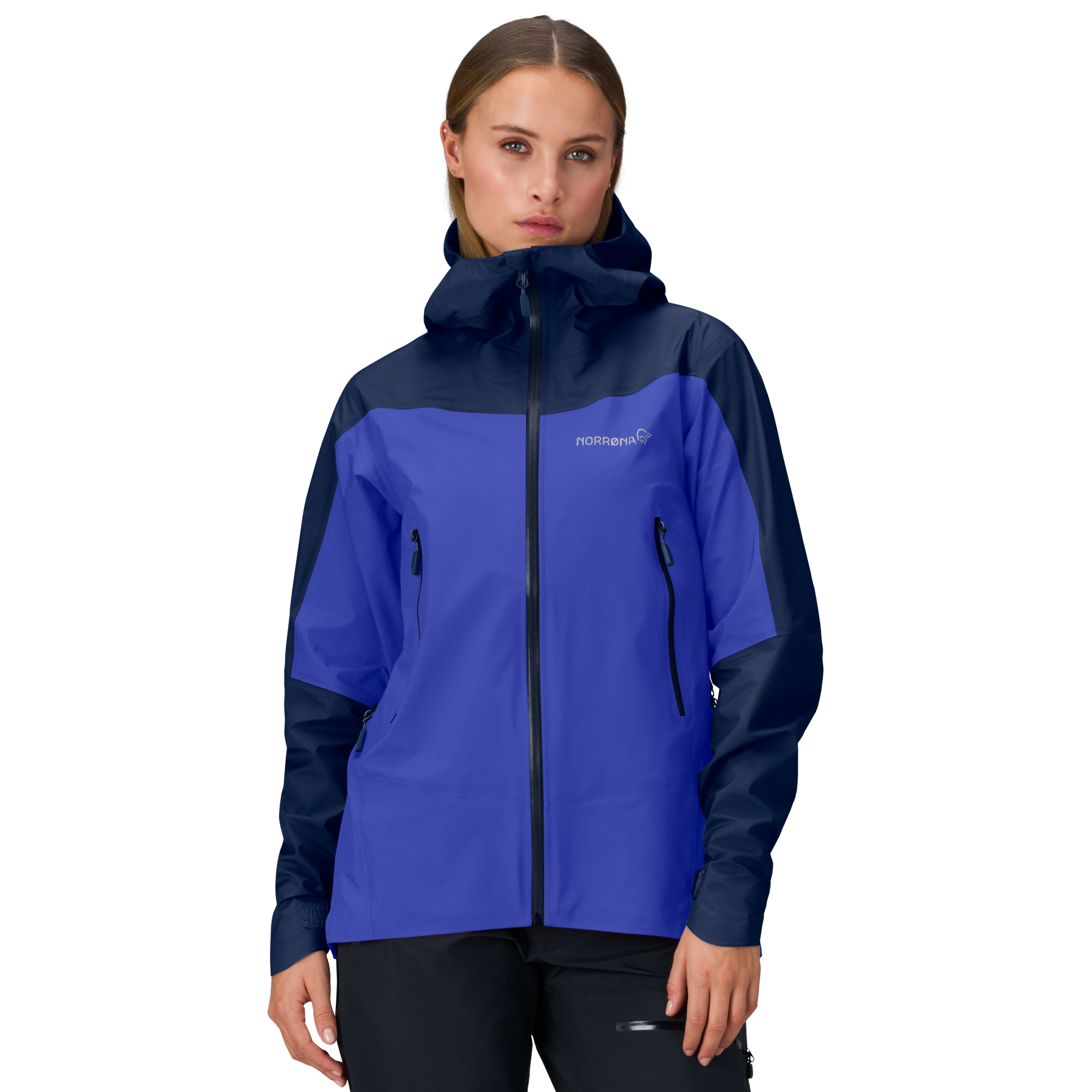 Norrona Veste Femme falketind Gore Tex Royal Blue BIKE24