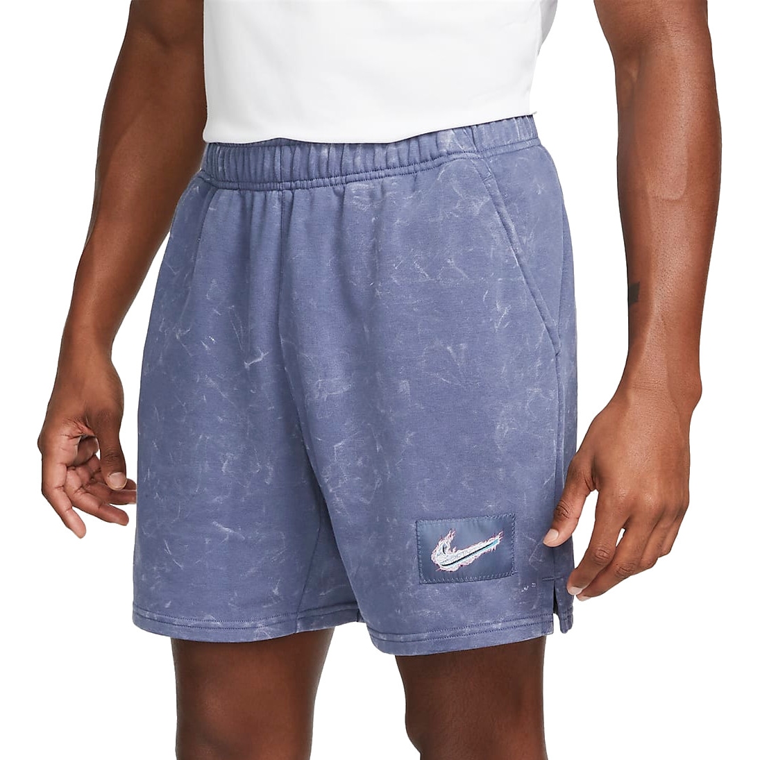 Produktbild von Nike Dri-FIT Vintage Fleece Herren Fitness Shorts - diffused blue DX1557-491