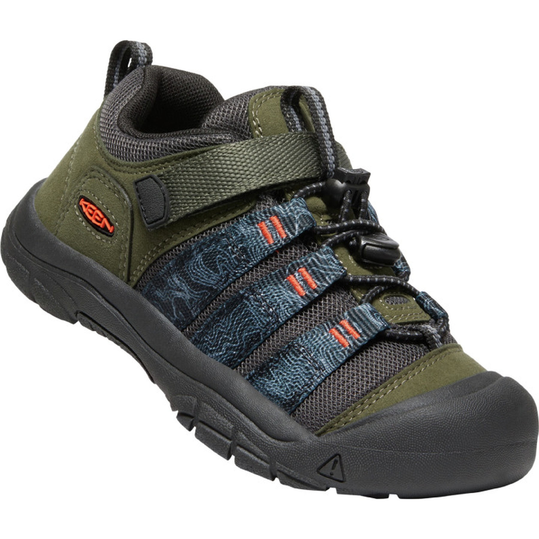 Picture of KEEN Newport H2SHO Kids Shoes - Forest Night / Magnet (Size 32-39)