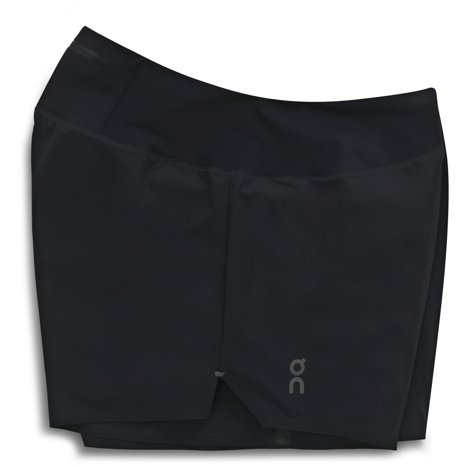 On 5 Inch Lightweight Shorts Heren Hardloopshort - Hay & Black | BIKE24