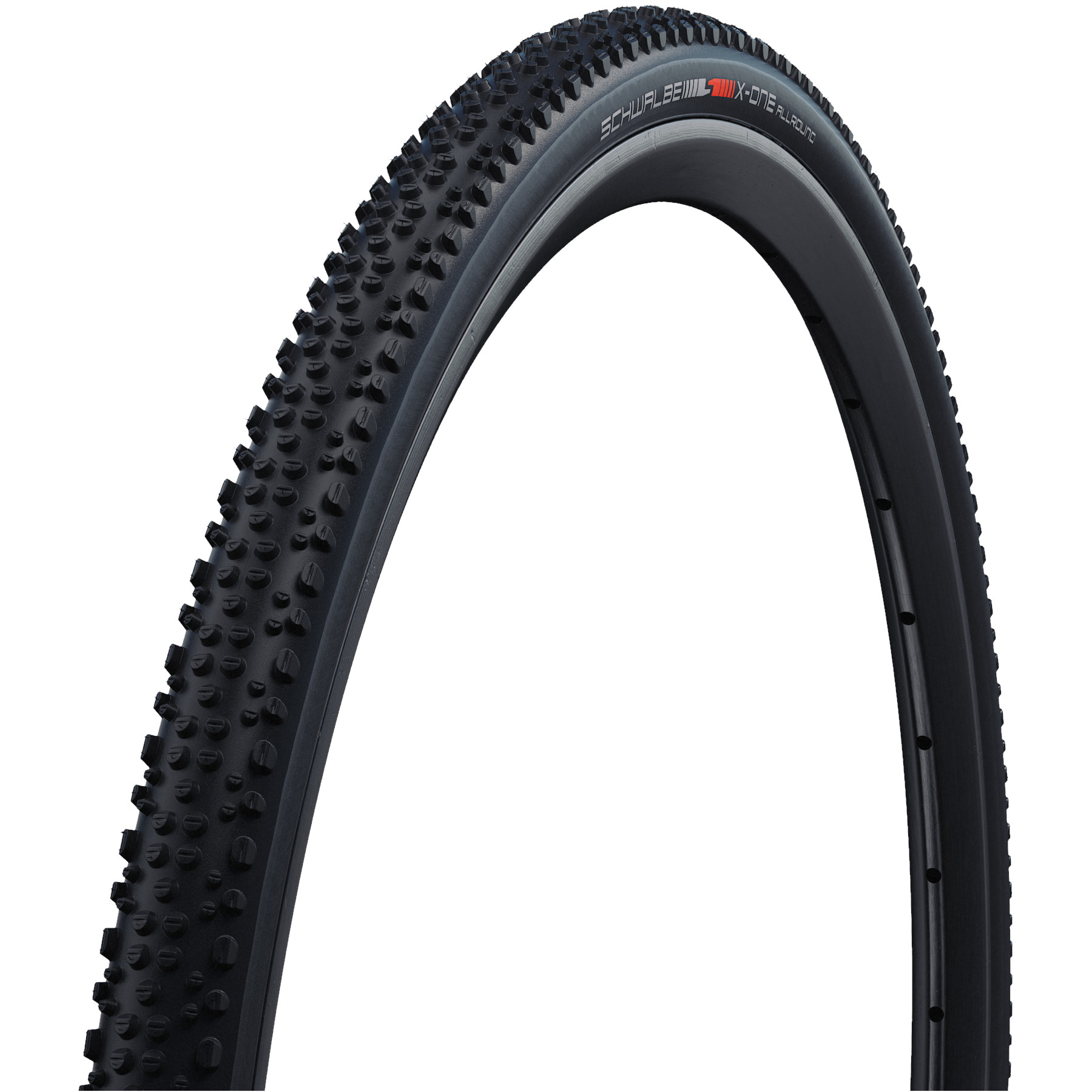 Image of Schwalbe X-One Allround Folding Tire - Evolution | Addix SpeedGrip | Super Ground | TLEasy - E-25 - 35-622 | Black