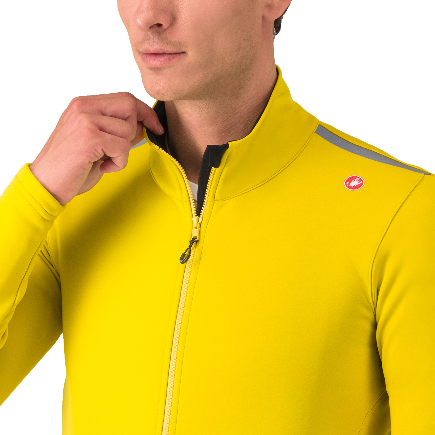 Castelli Espresso Air Jacket Men - mango mojito 712 | BIKE24