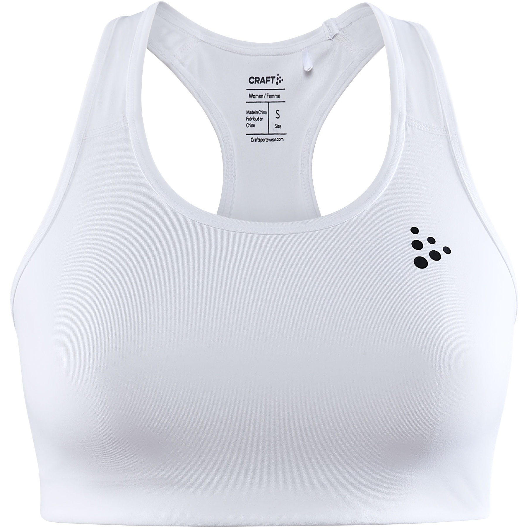 Photo produit de CRAFT Soutien-Gorge de Sport - Classic Training - Blanc