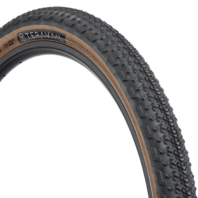 Teravail Sparwood Folding Tire Durable 27.5x2.1 Inch black / tanwall