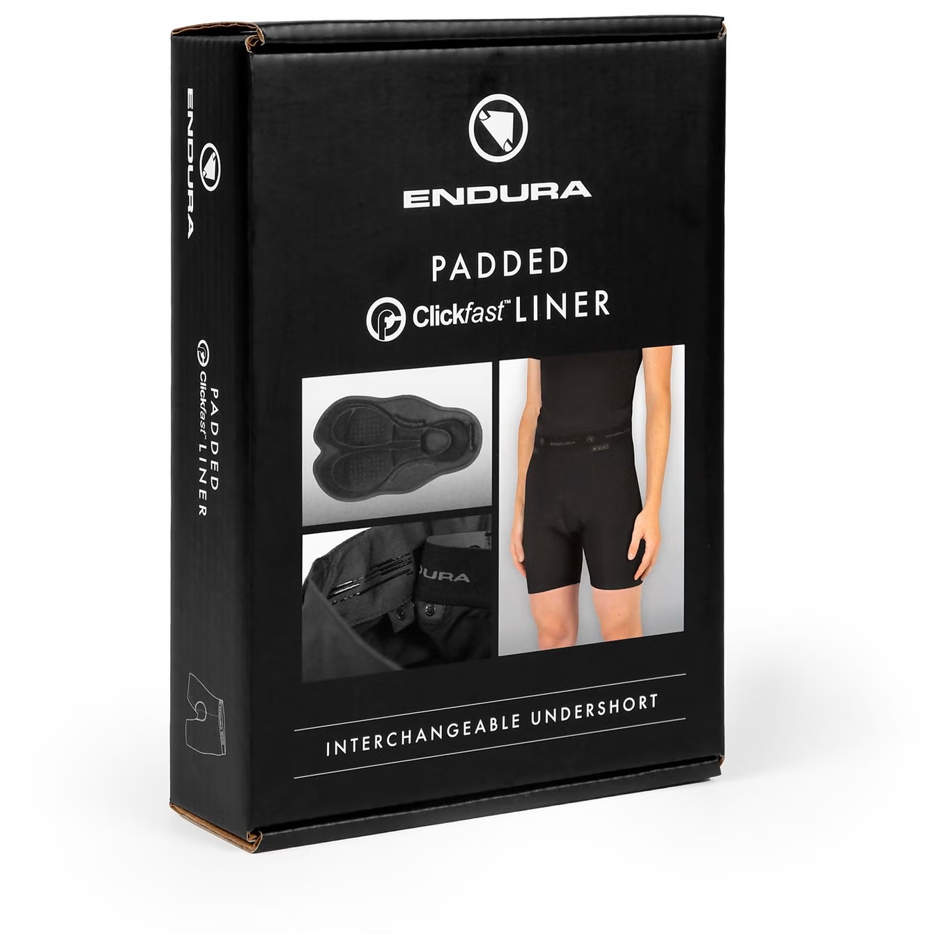 Endura Padded Clickfast II Liner Shorts Men black BIKE24