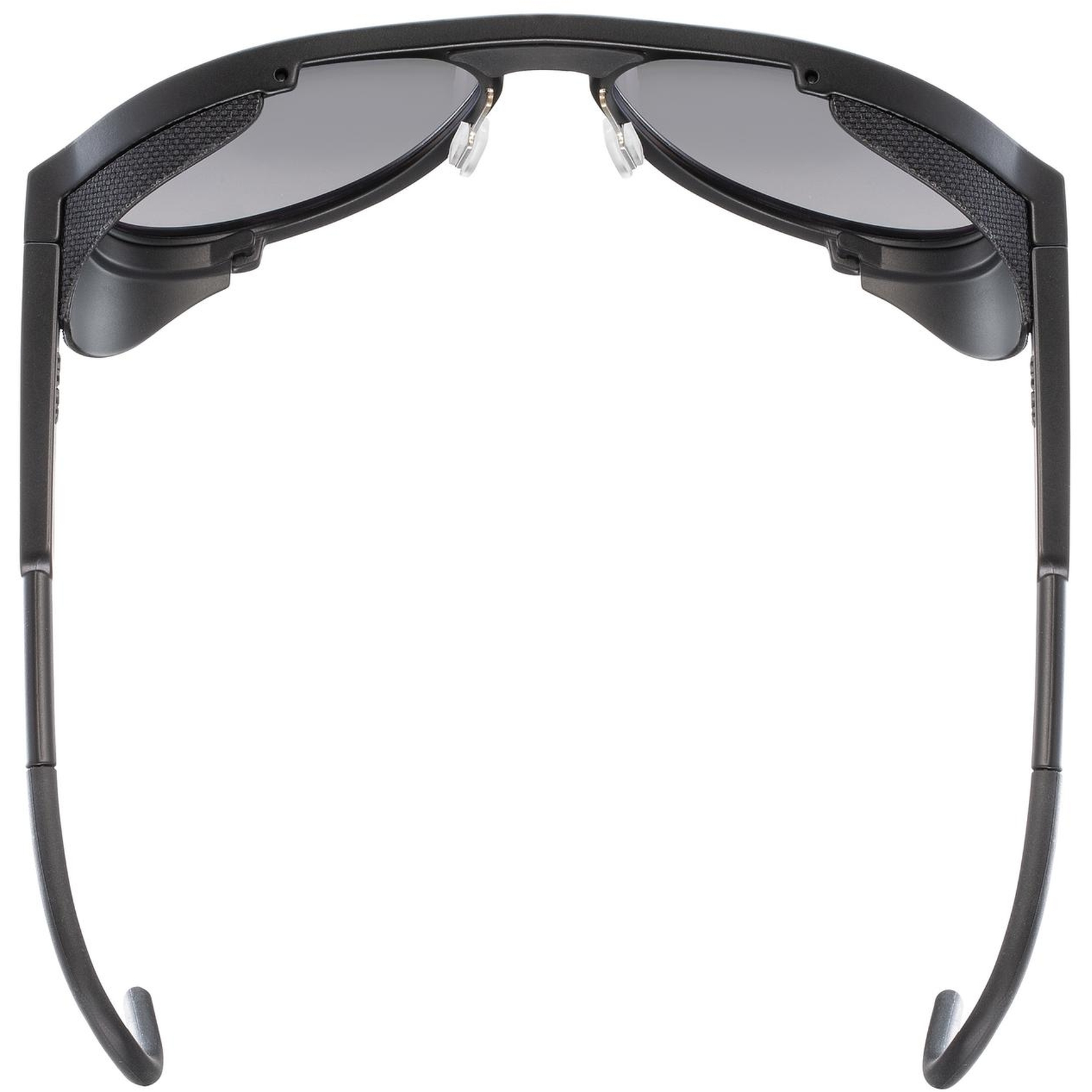 Uvex mtn classic P Brille - black matt/polavision mirror silver  